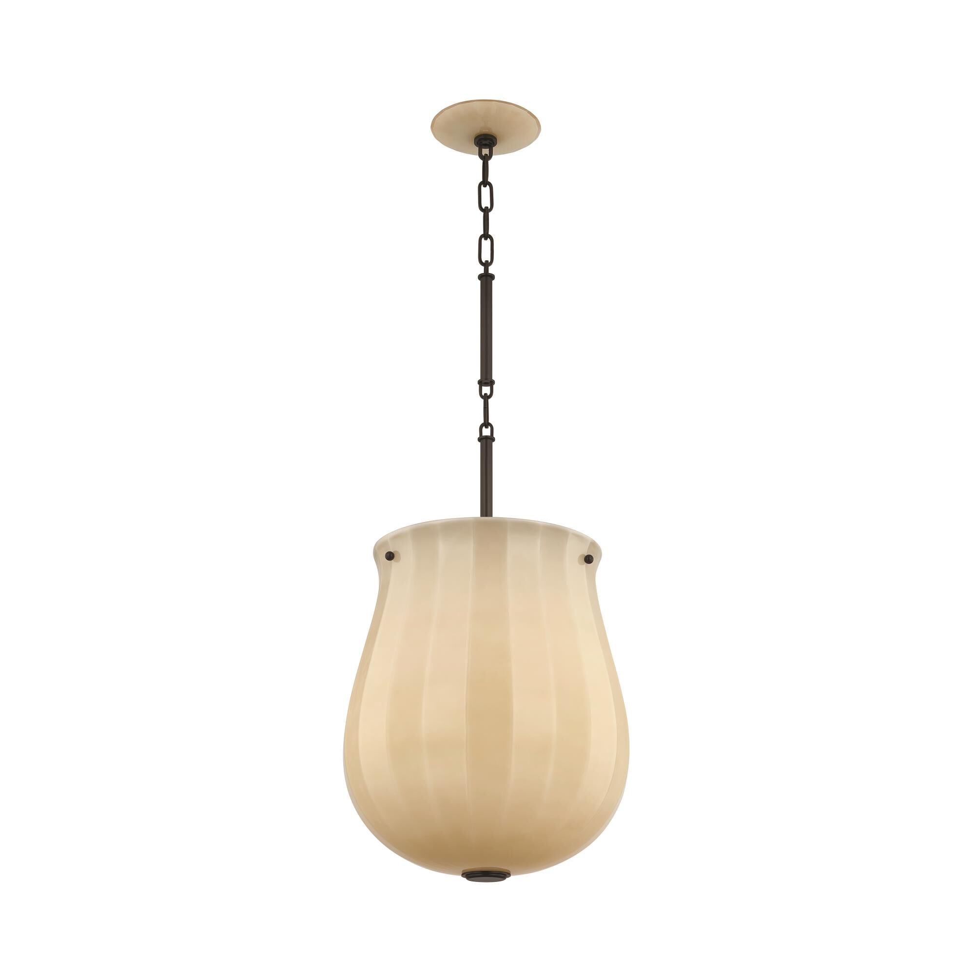 Shown in Distressed Bronze finish and Etched with Optic glass