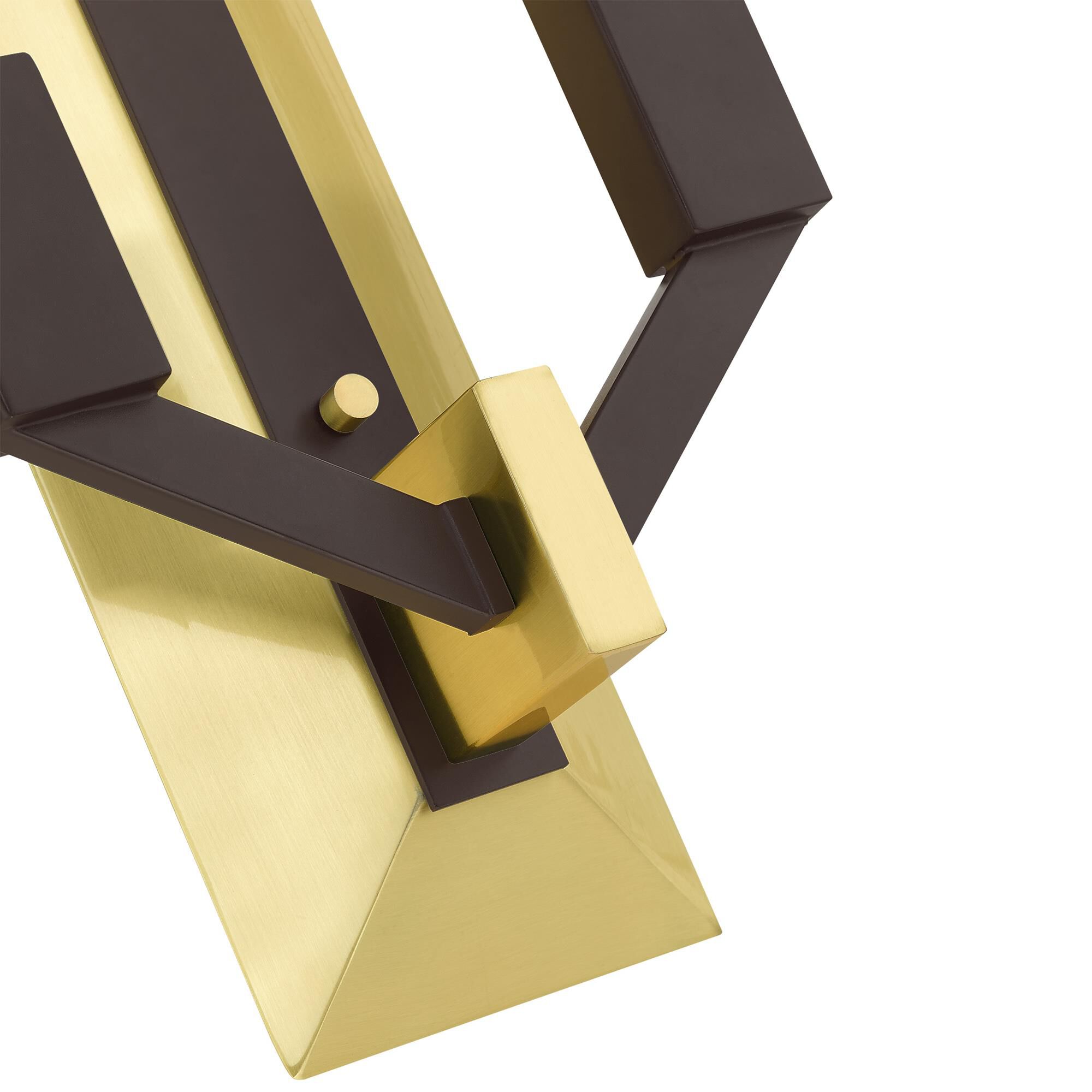 Shown in Satin Brass finish