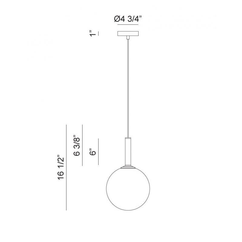 Matteo Lighting Stellar Mini Pendant