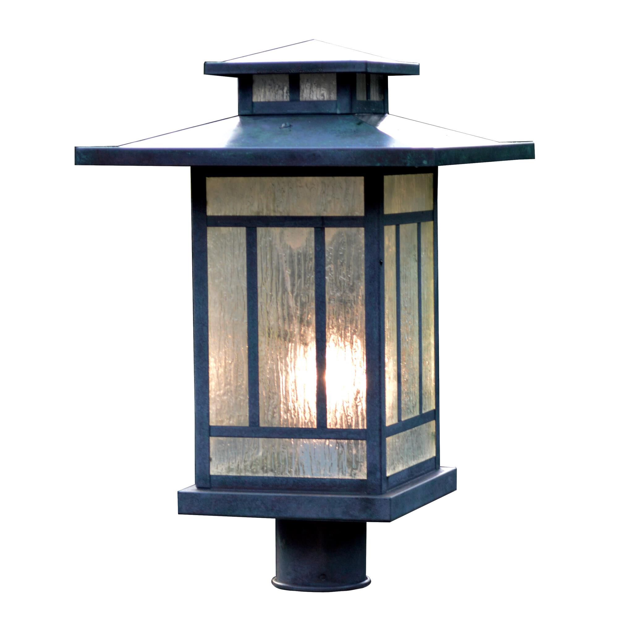 Kennebec 16 Inch Tall 1 Light Outdoor Post Lamp,