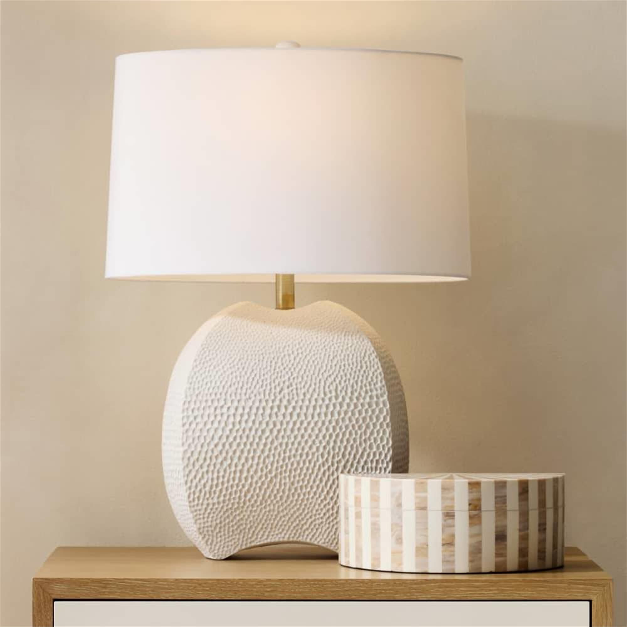 Shown in White finish