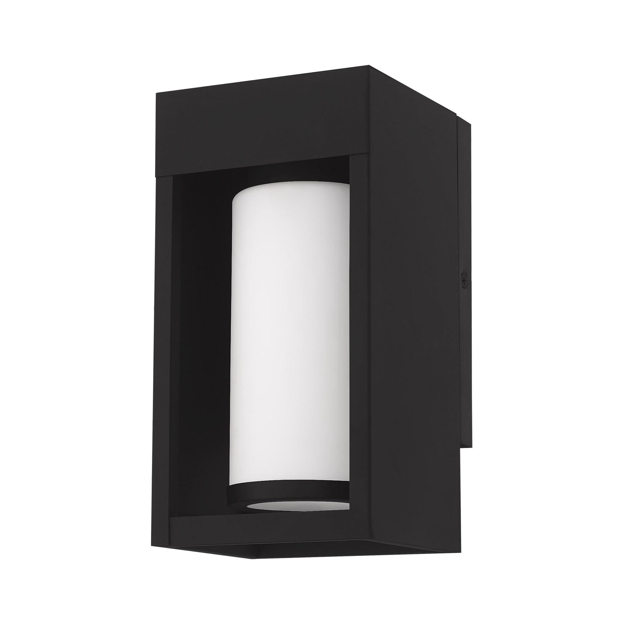 Bleecker 9 Inch Tall 1 Light Outdoor Wall Light by Livex Lighting