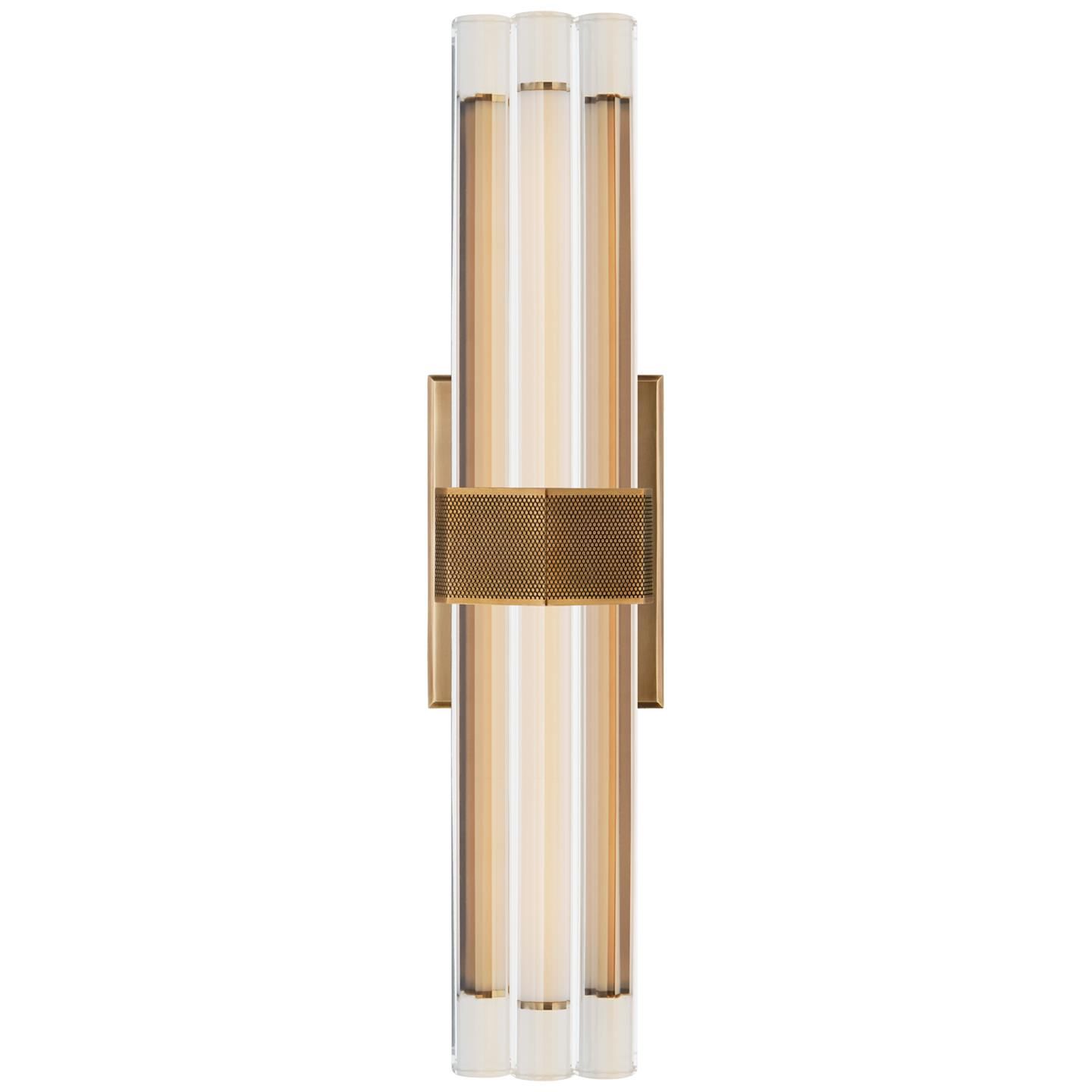 Visual Comfort Signature Collection Lauren Rottet Fascio 18 Inch LED Wall Sconce