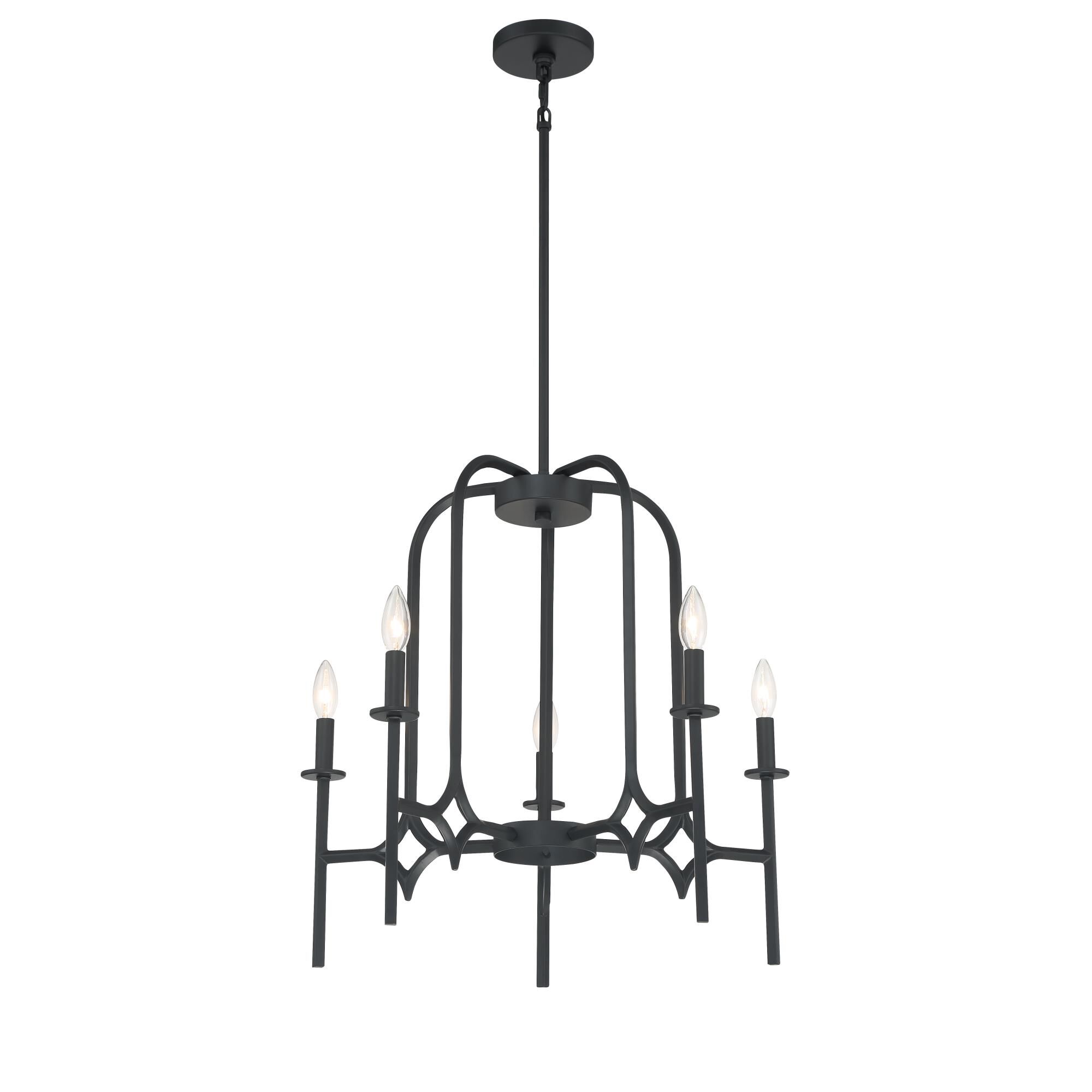Muncie 24 Inch 5 Light Chandelier by Minka Lavery