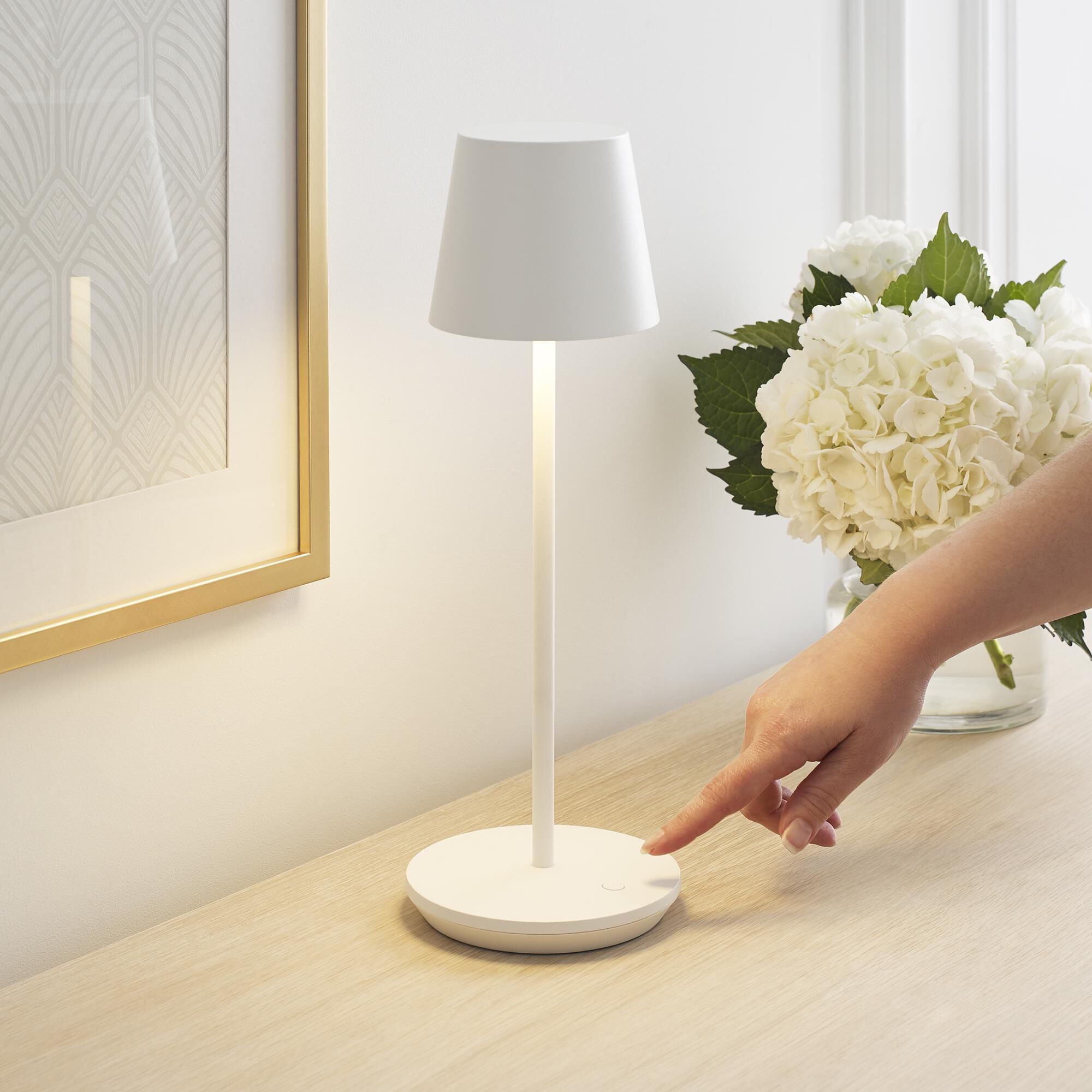 Shown in Matte White finish