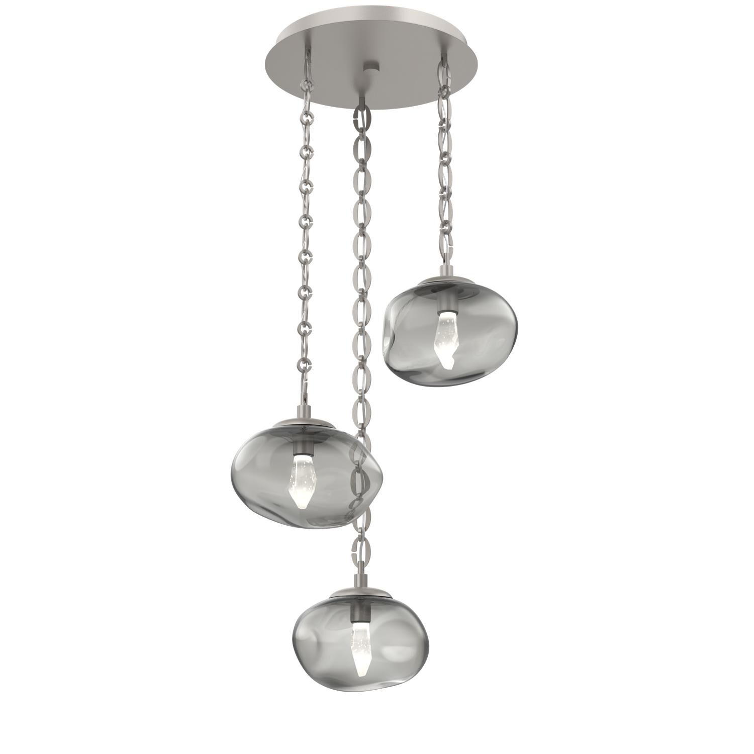 Levi Wilson Nova Led 22 Inch Multi Light Pendant by Hammerton Studio