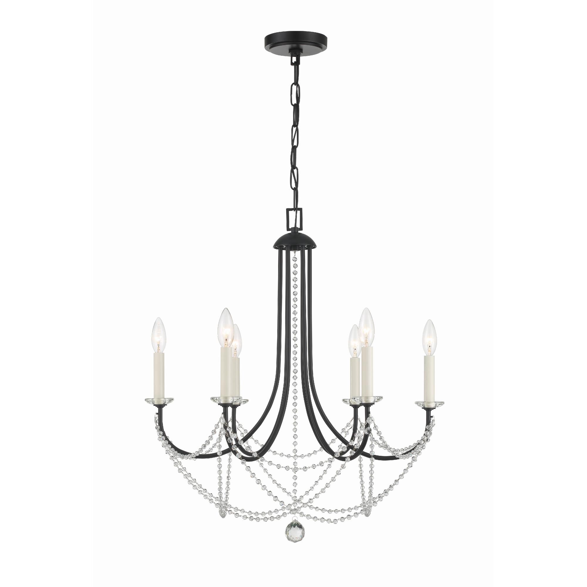 Delilah Chandelier by Crystorama