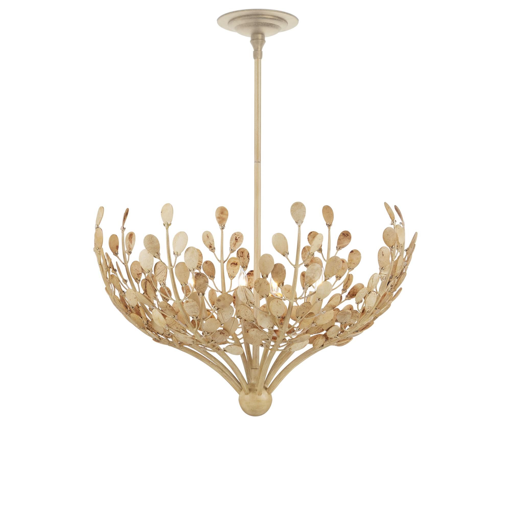 Maypan 24 Inch Chandelier by Currey and Company