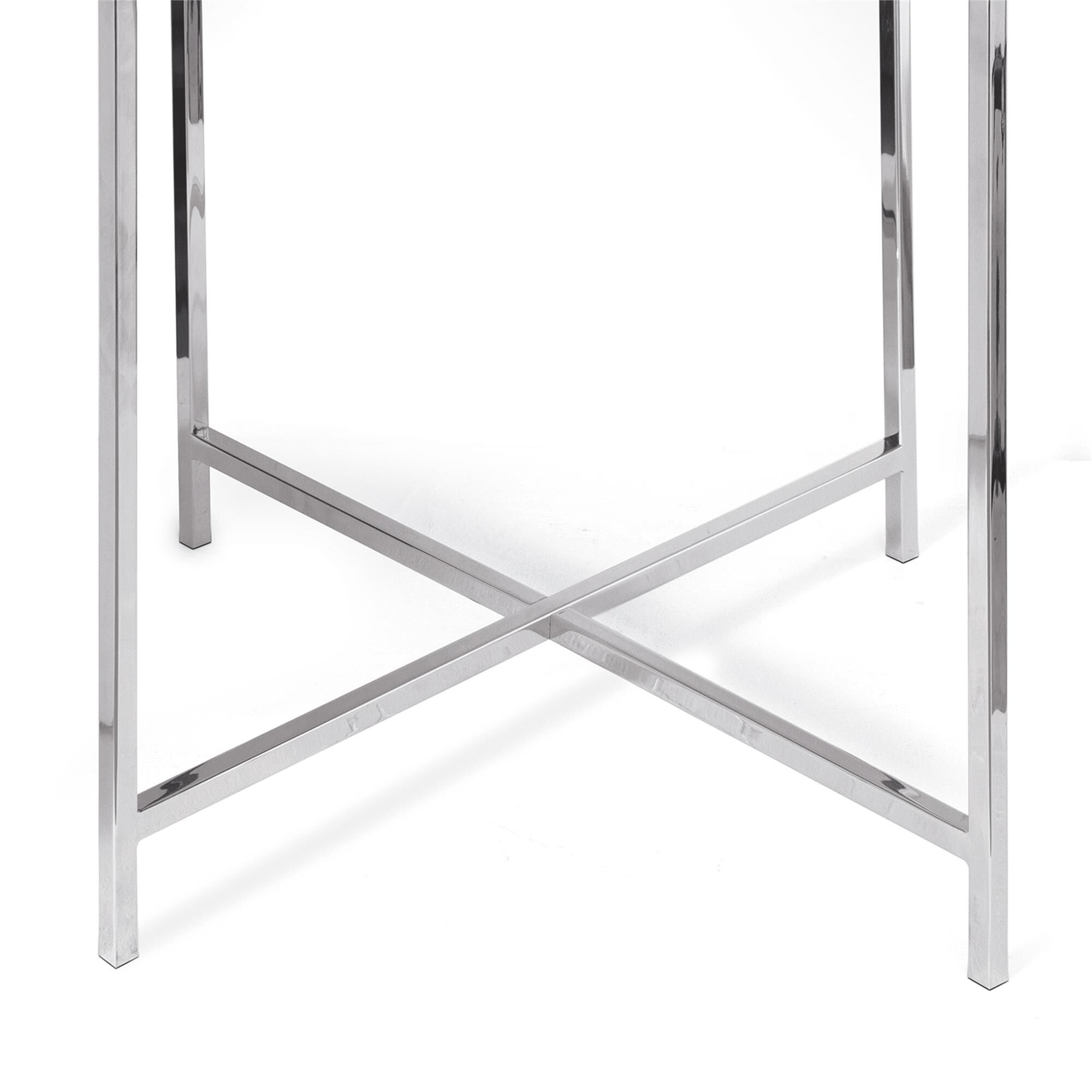 Shown in Brass finish and - None - shade