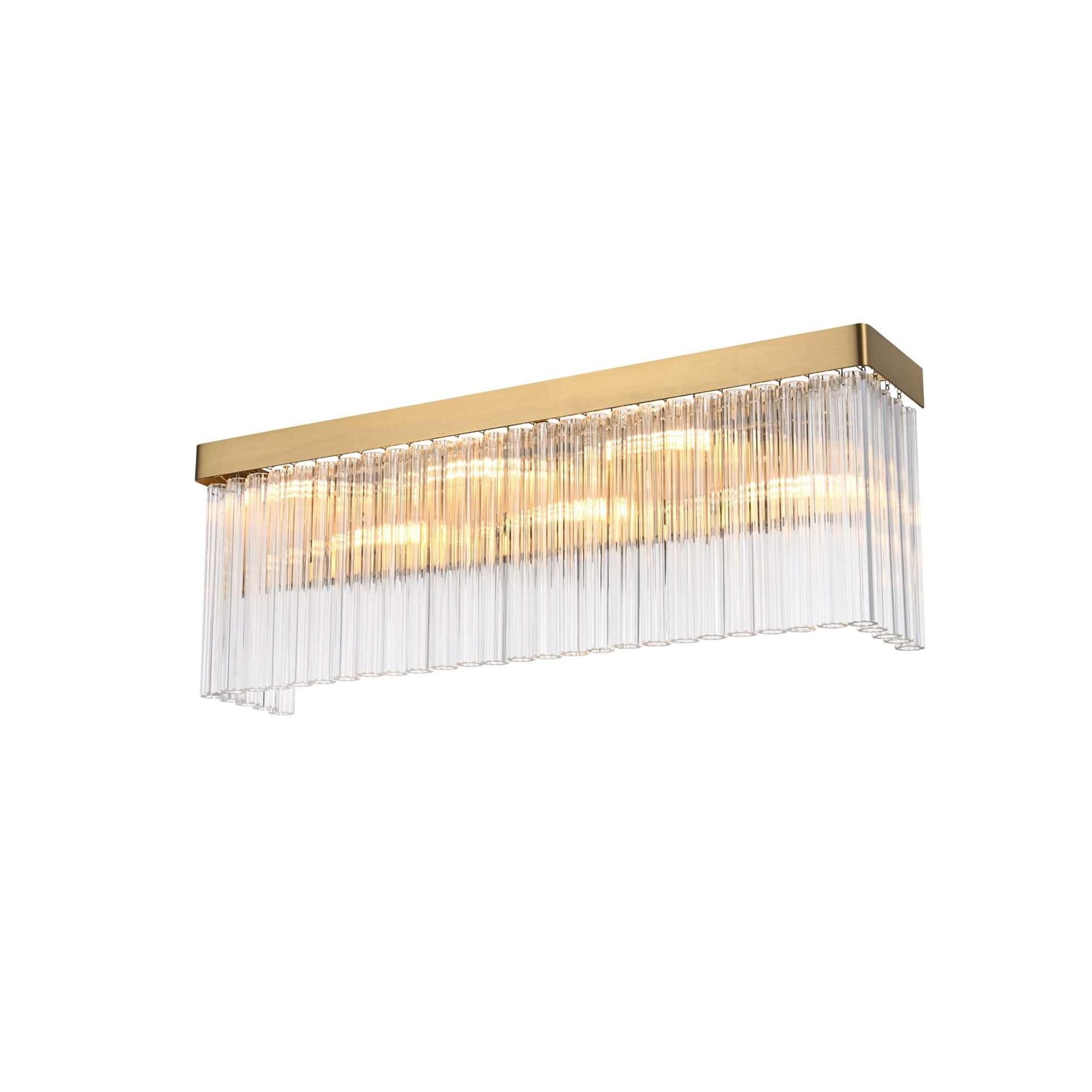 Shown in Satin Gold finish and Rc crystal