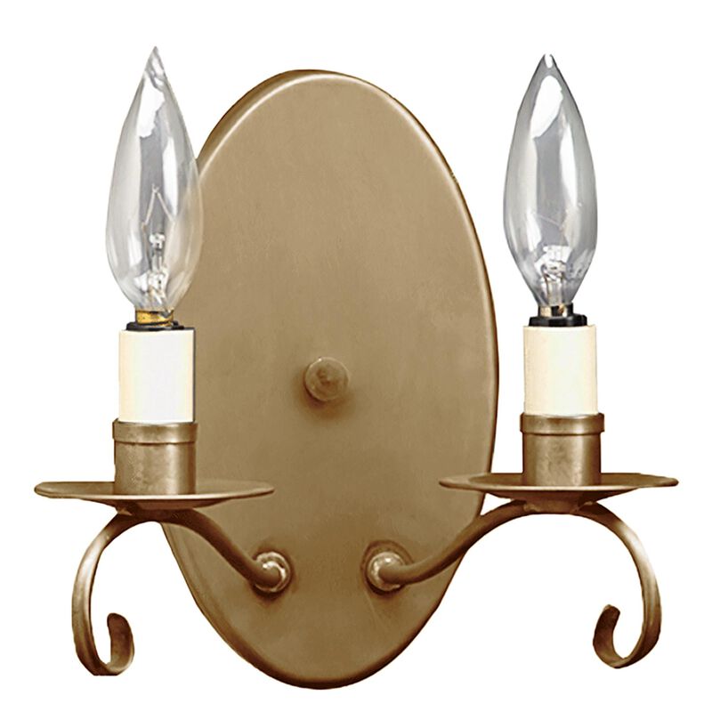 8 Inch 2 Light Wall Sconce by Northeast Lantern