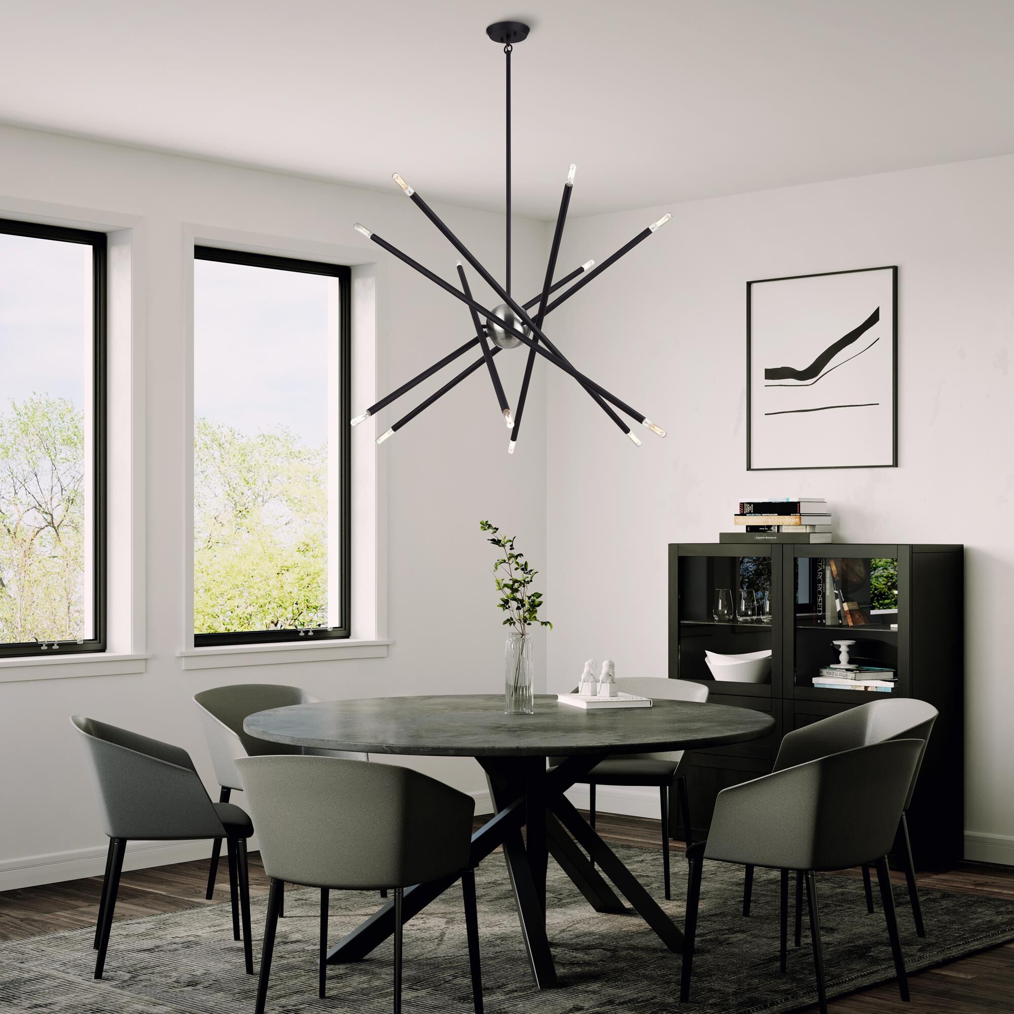 Soho 36 Inch Chandelier by Livex Lighting