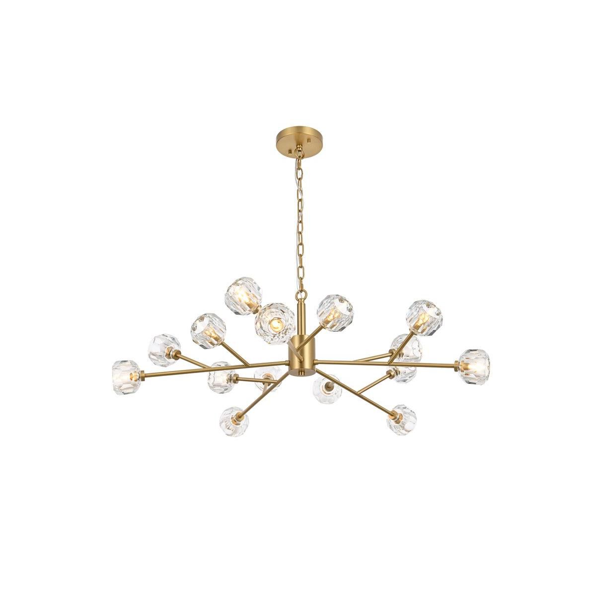 Graham 42 Inch LED Large Pendant by Elegant Lighting