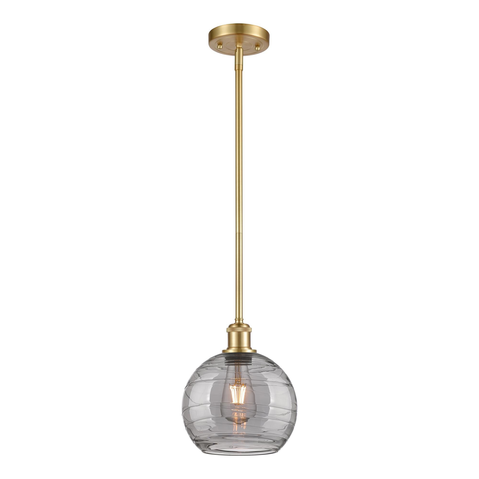 Bruno Marashlian Athens Deco Swirl 8 Inch Mini Pendant by Innovations Lighting