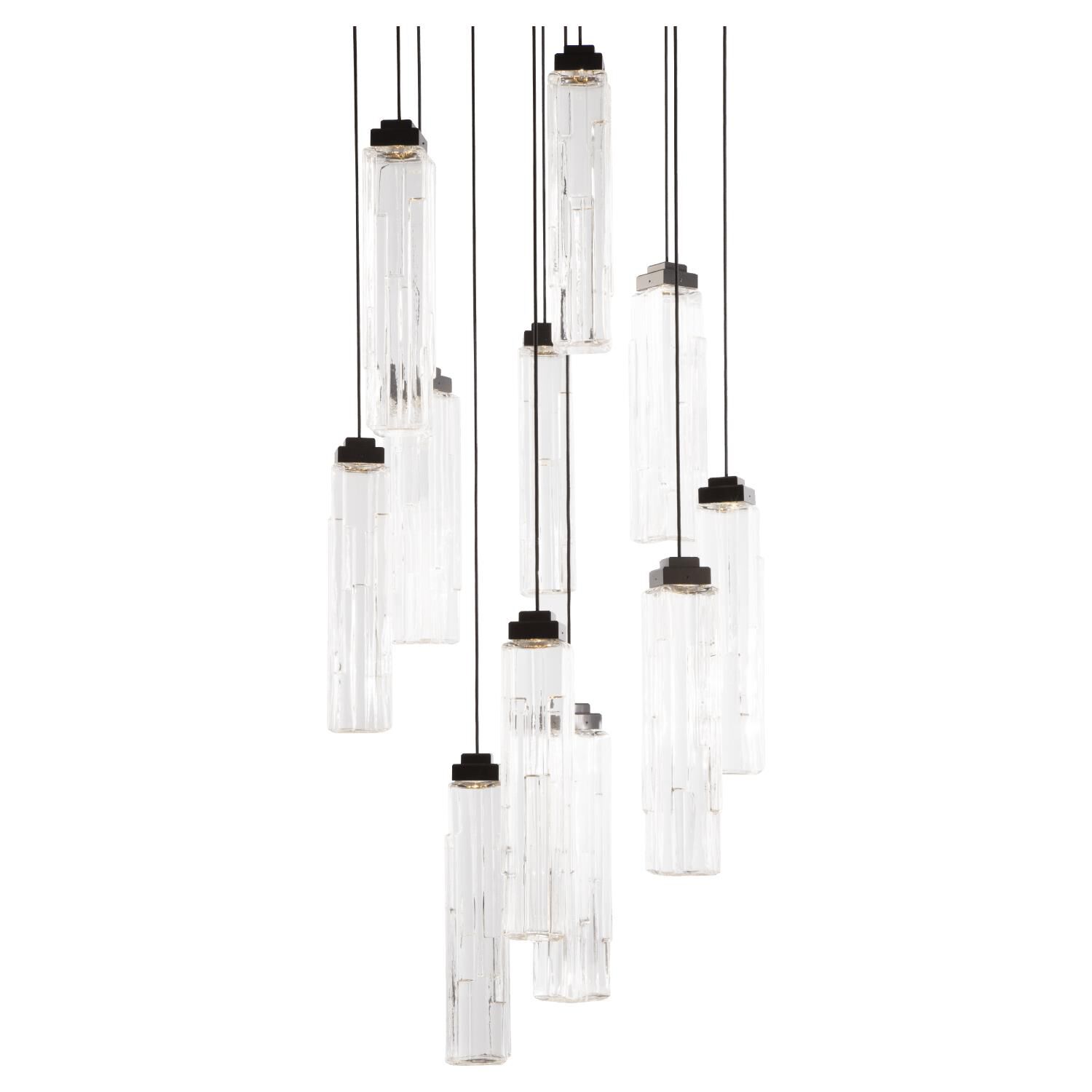 Ledgestone Multi Light Pendant by Hammerton Studio