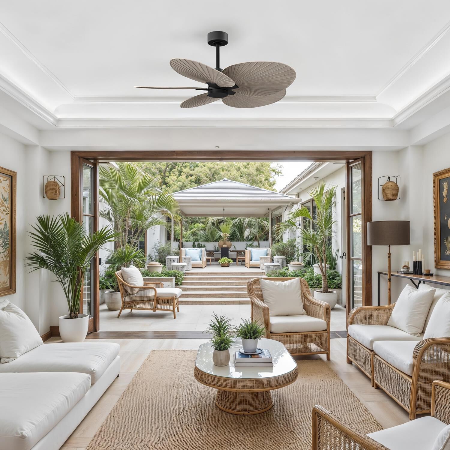 Alessandra Tropical 48 Inch Ceiling Fan by Matthews Fan Company