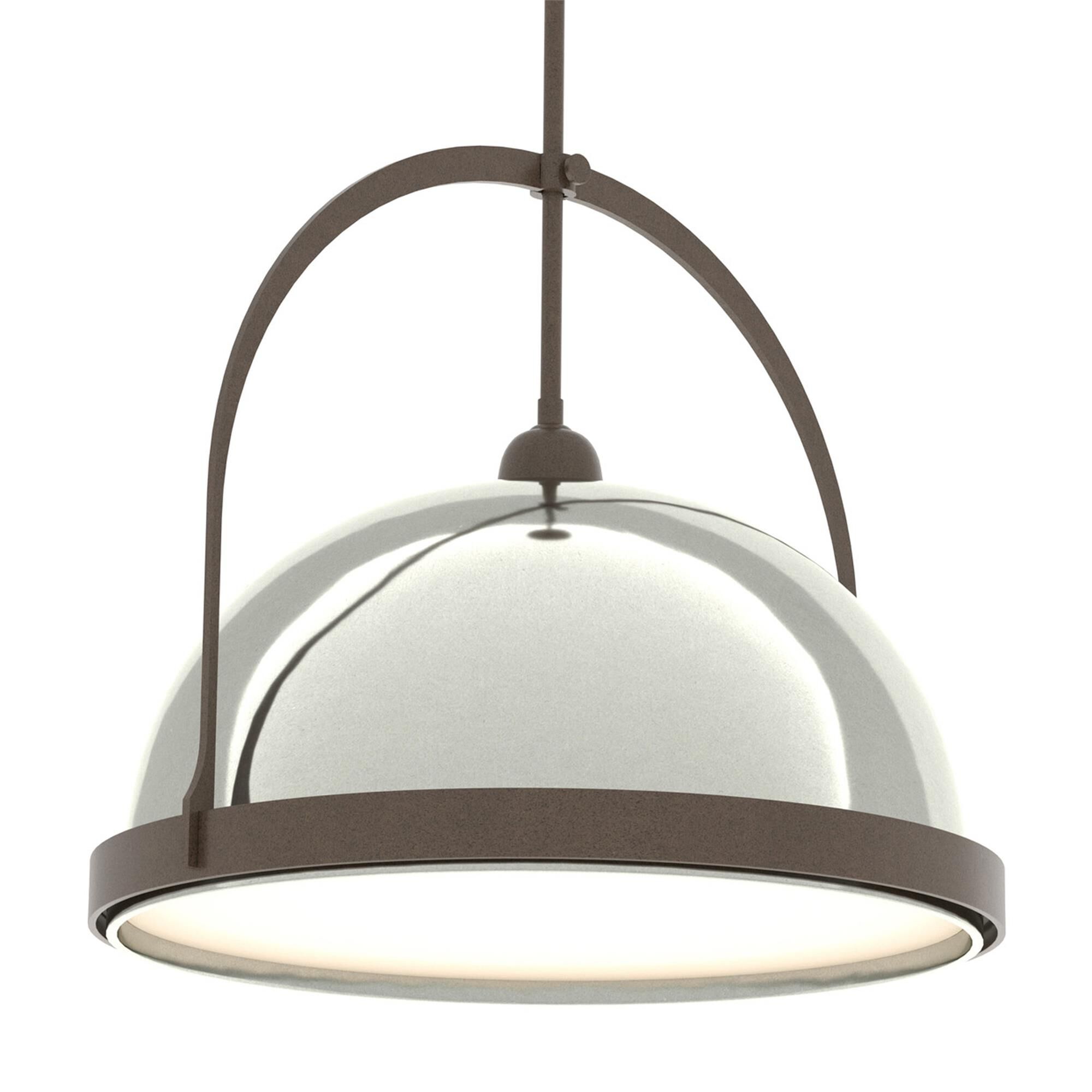 Shown in Bronze finish and Sterling accent