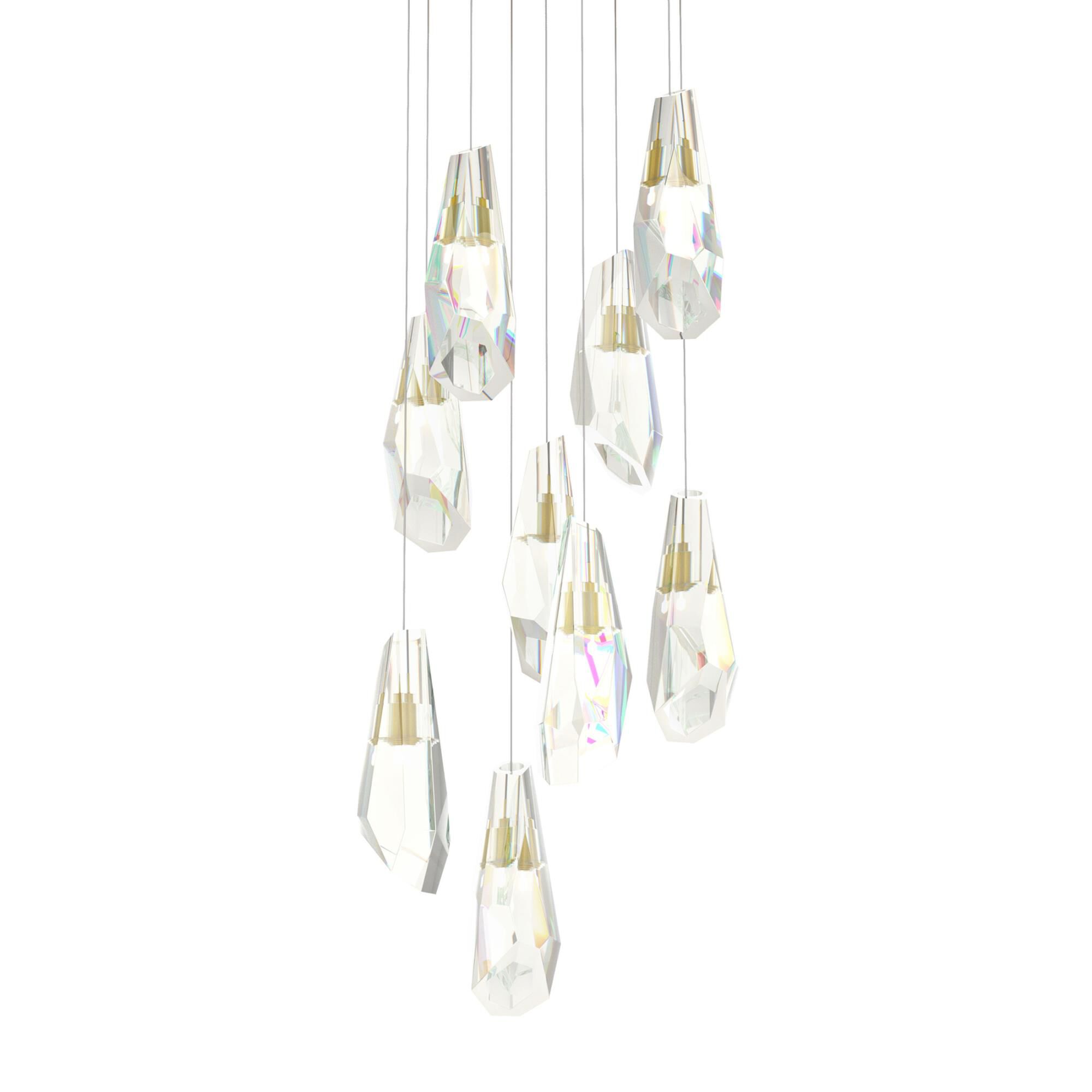 Luma 21 Inch Multi Light Pendant by Hubbardton Forge