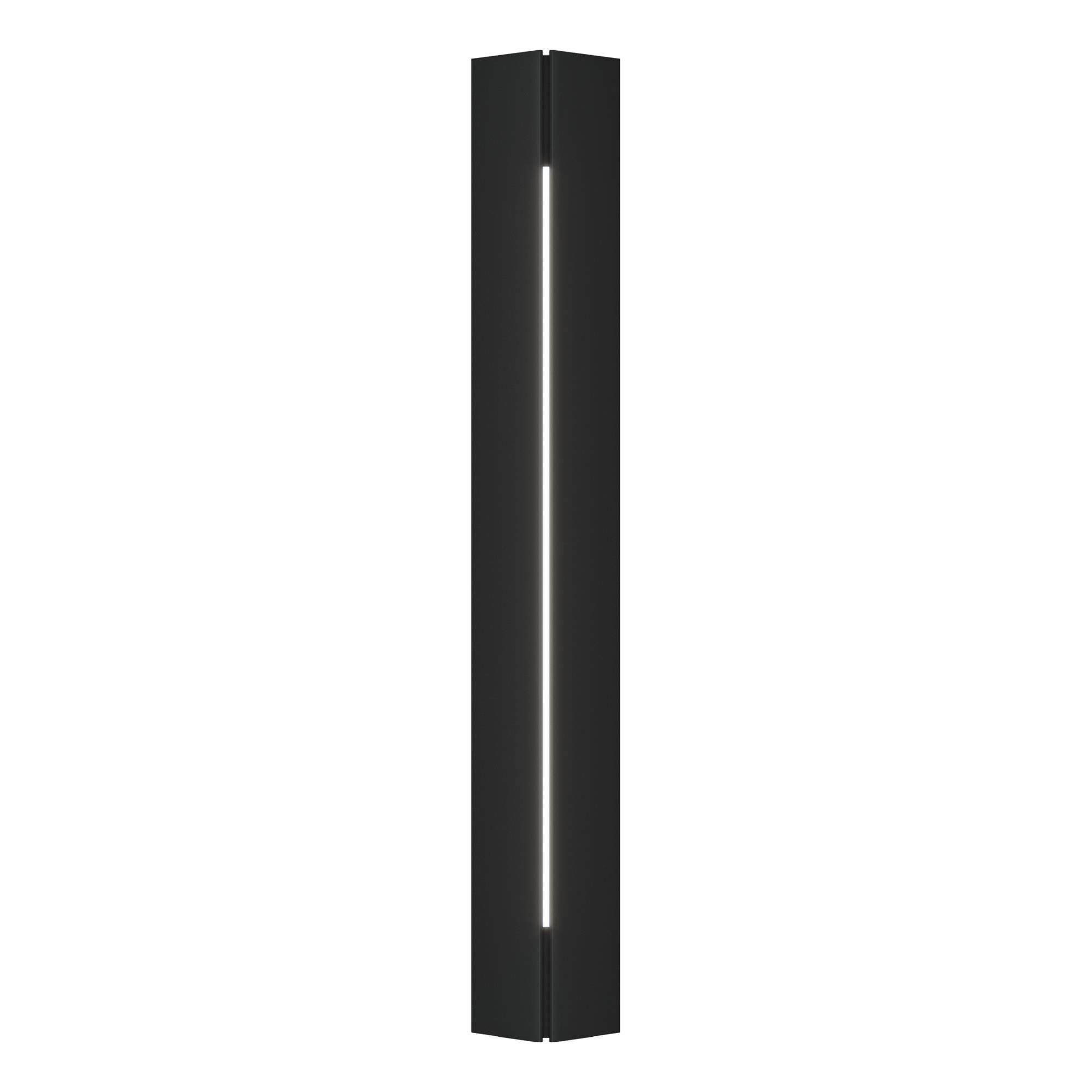 Shown in Coastal Black finish and White Acrylic glass