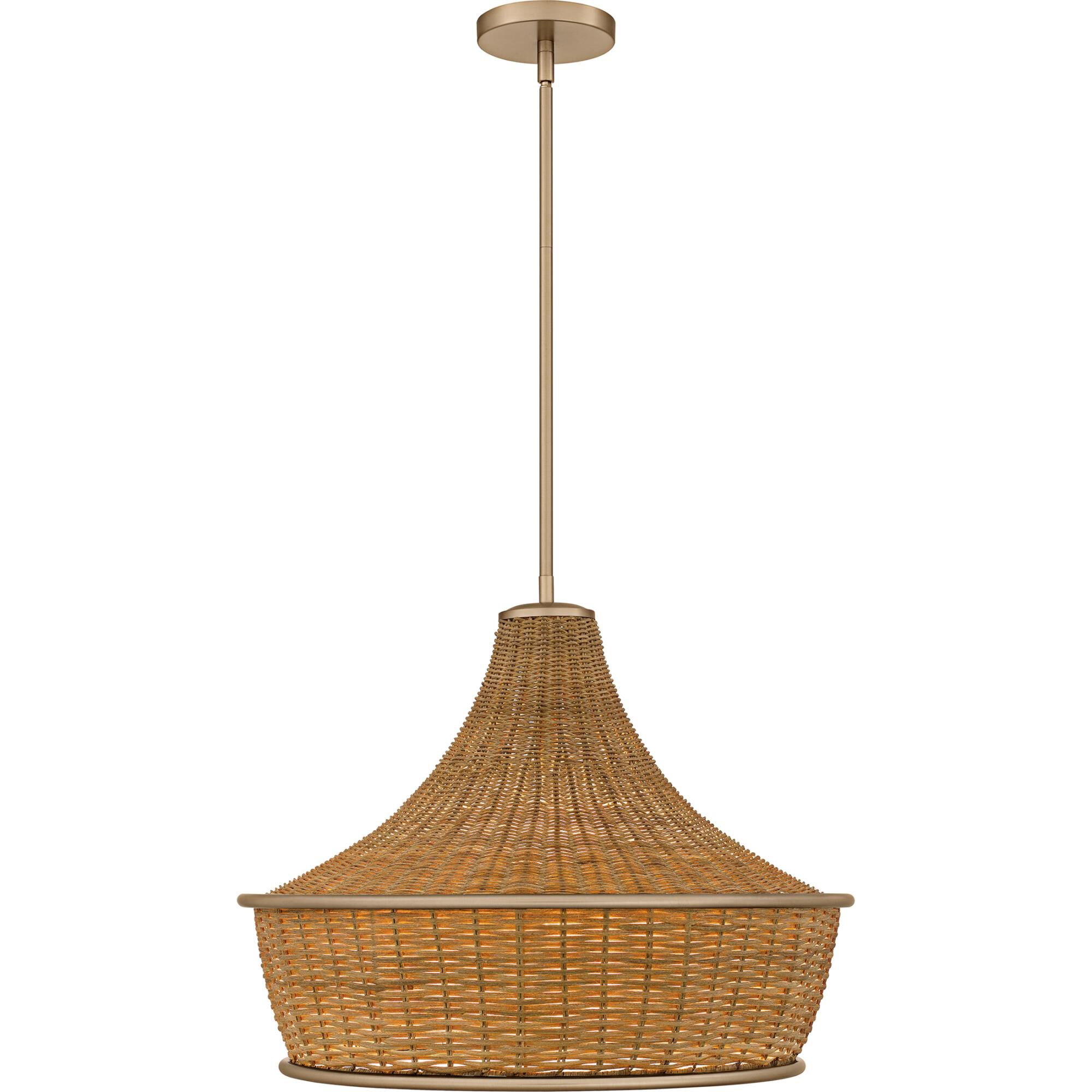 Solebay 22 Inch Large Pendant by Quoizel