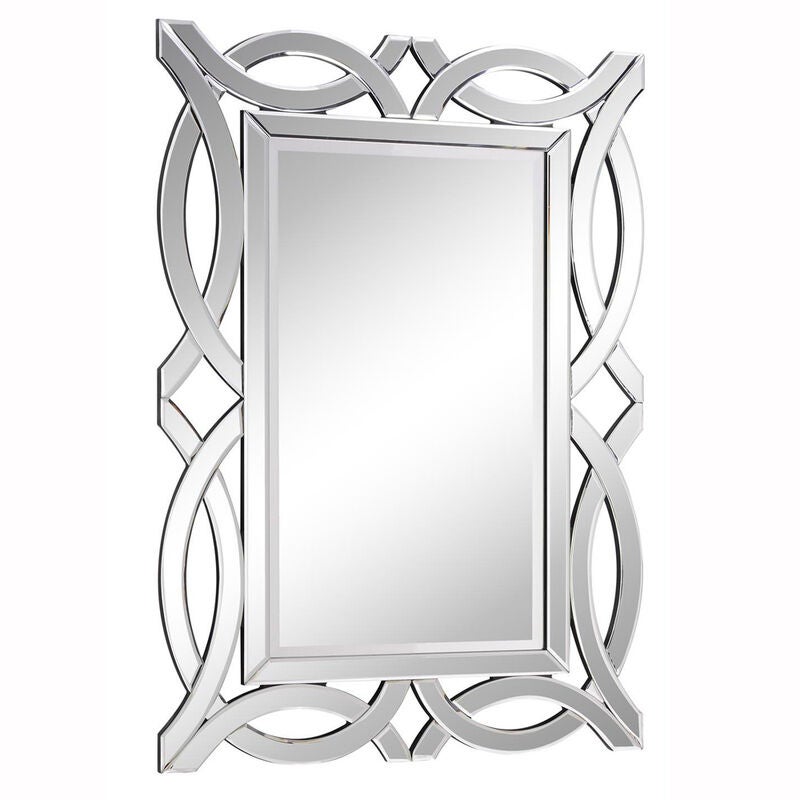 Modern 40 Inch Decorative Mirror by Elegant Decor