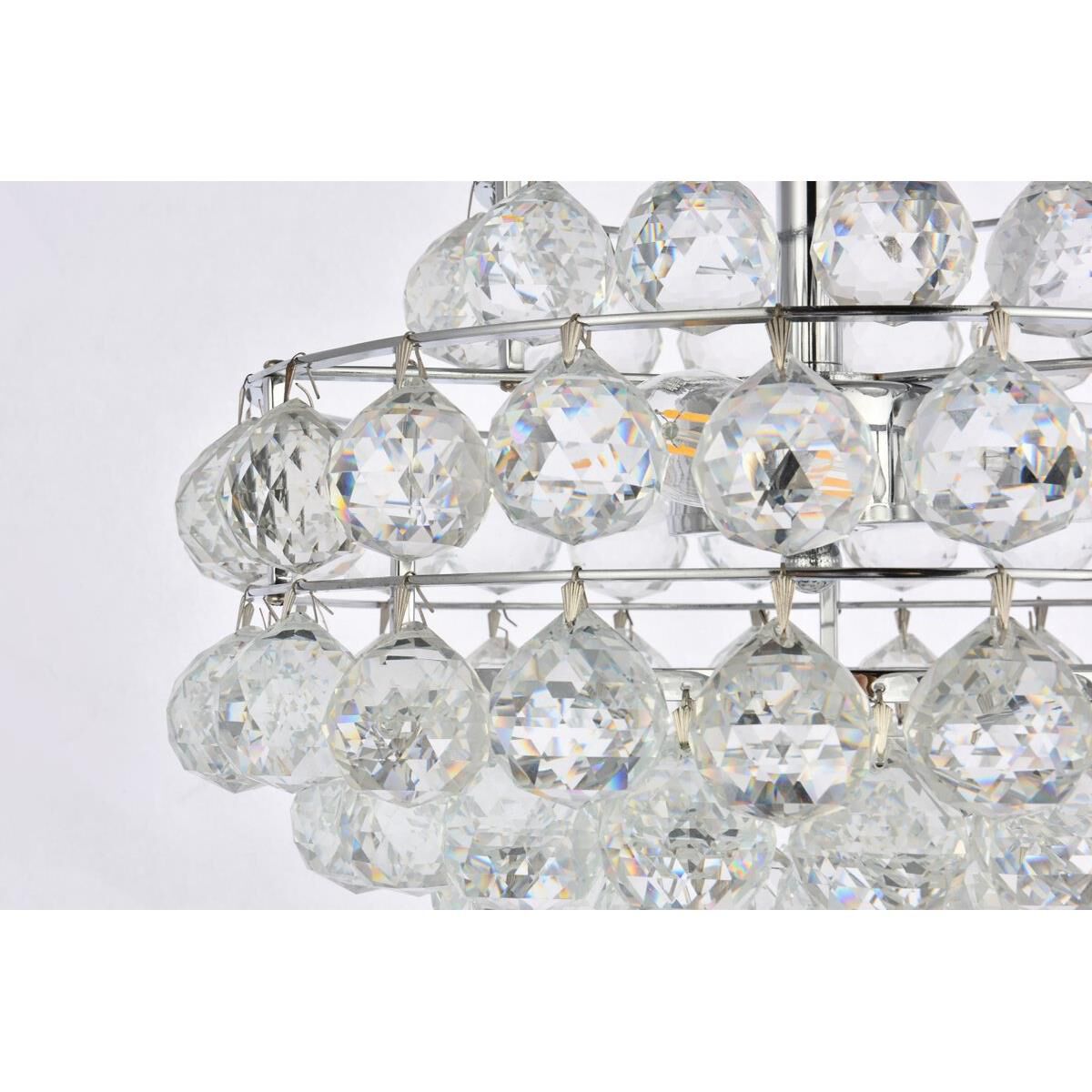 Savannah 14 Inch Large Pendant by Elegant Lighting