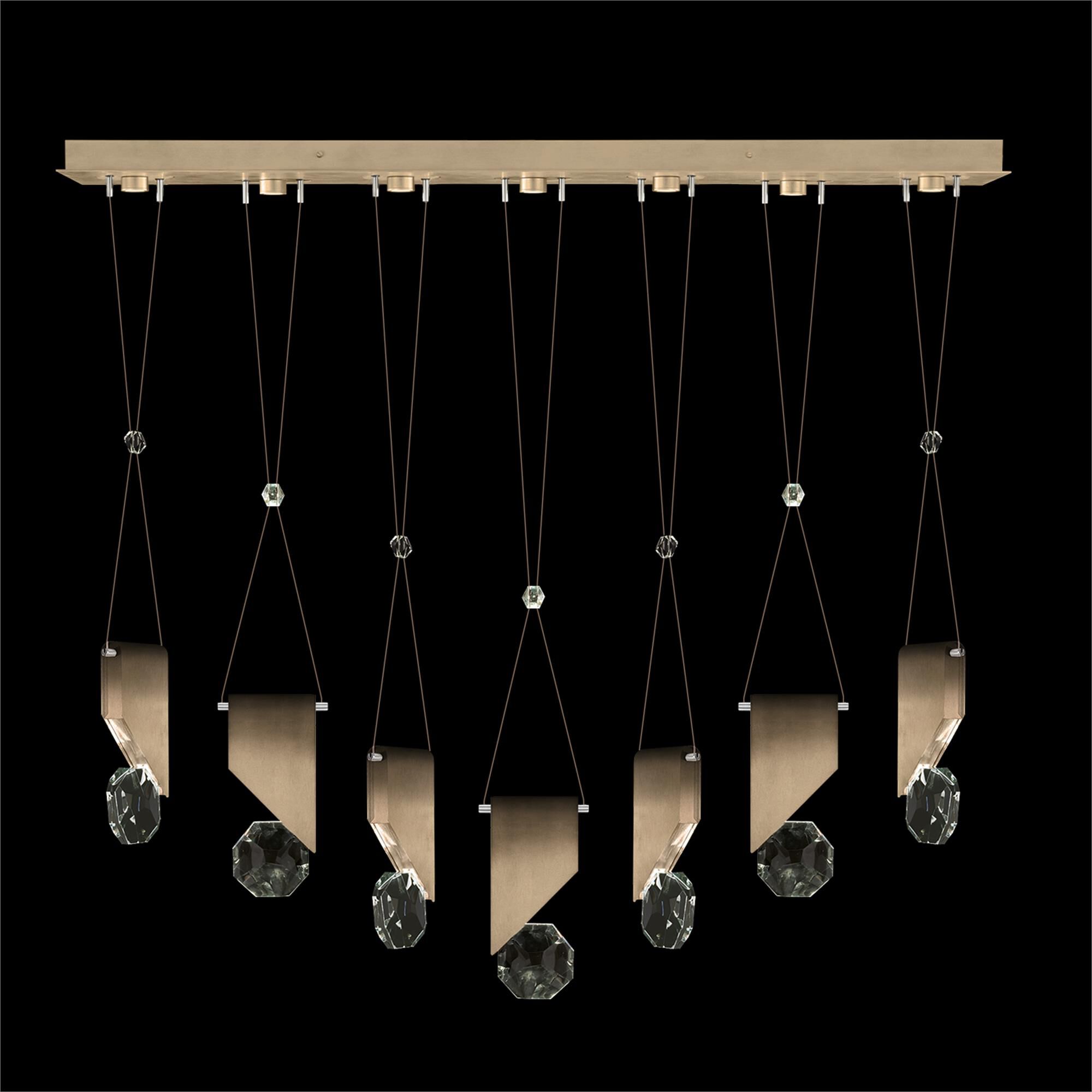 Shown with True crystal and False glass