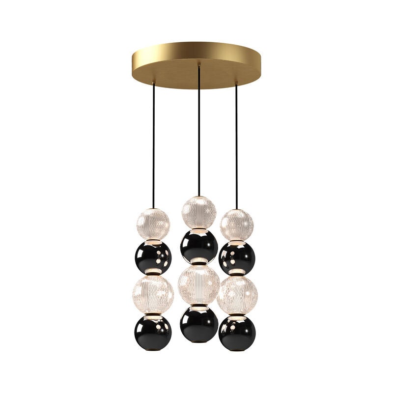 Kuzco Lighting Onyx LED Multi Light Pendant