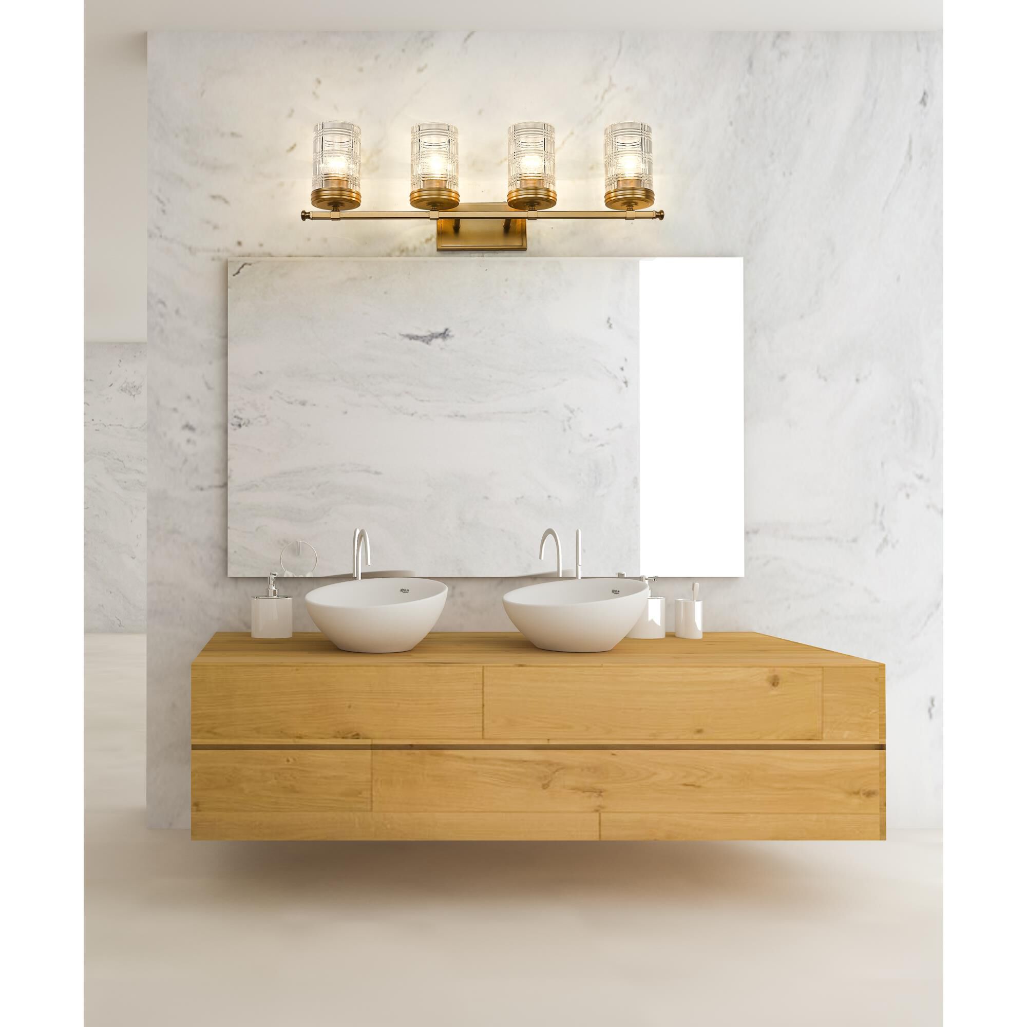Archer 32 Inch 4 Light Bath Vanity Light by Z-Lite