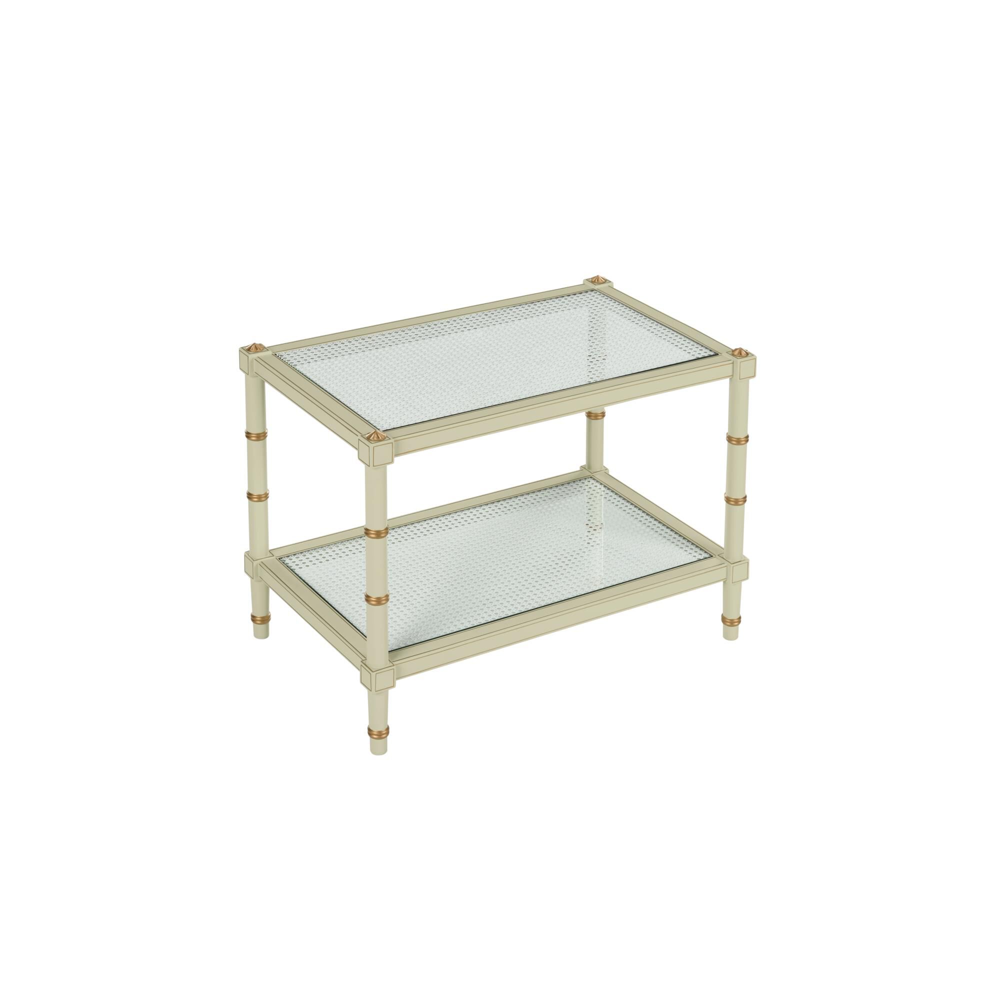 Bill Cain Conner Cane 32 Inch Coffee Table by Chelsea House