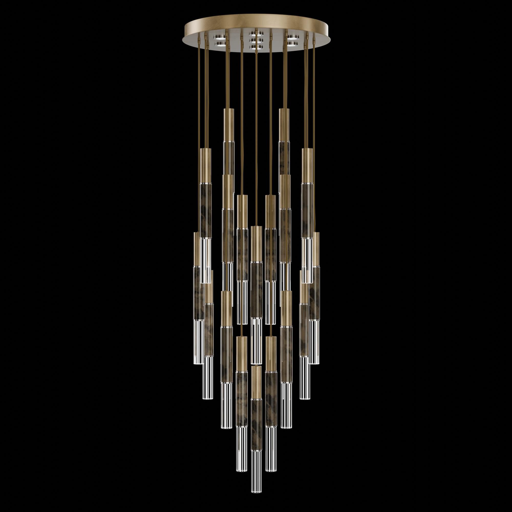 Antonia Antonia 31 Inch Multi Light Pendant by Fine Art Handcrafted Lighting