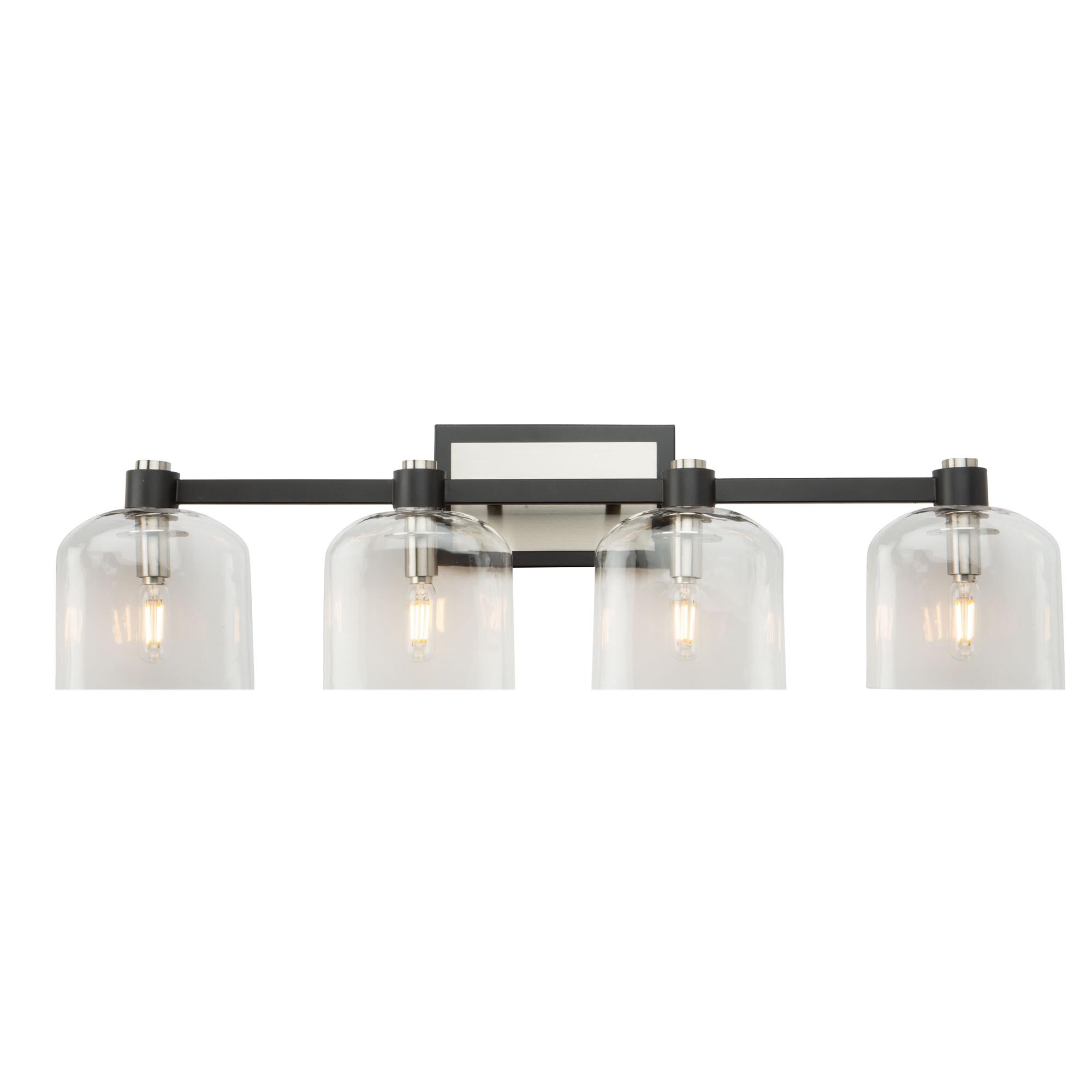 Lighting Pulse Lyndon 31 Inch 4 Light Bath Vanity Light by Artcraft