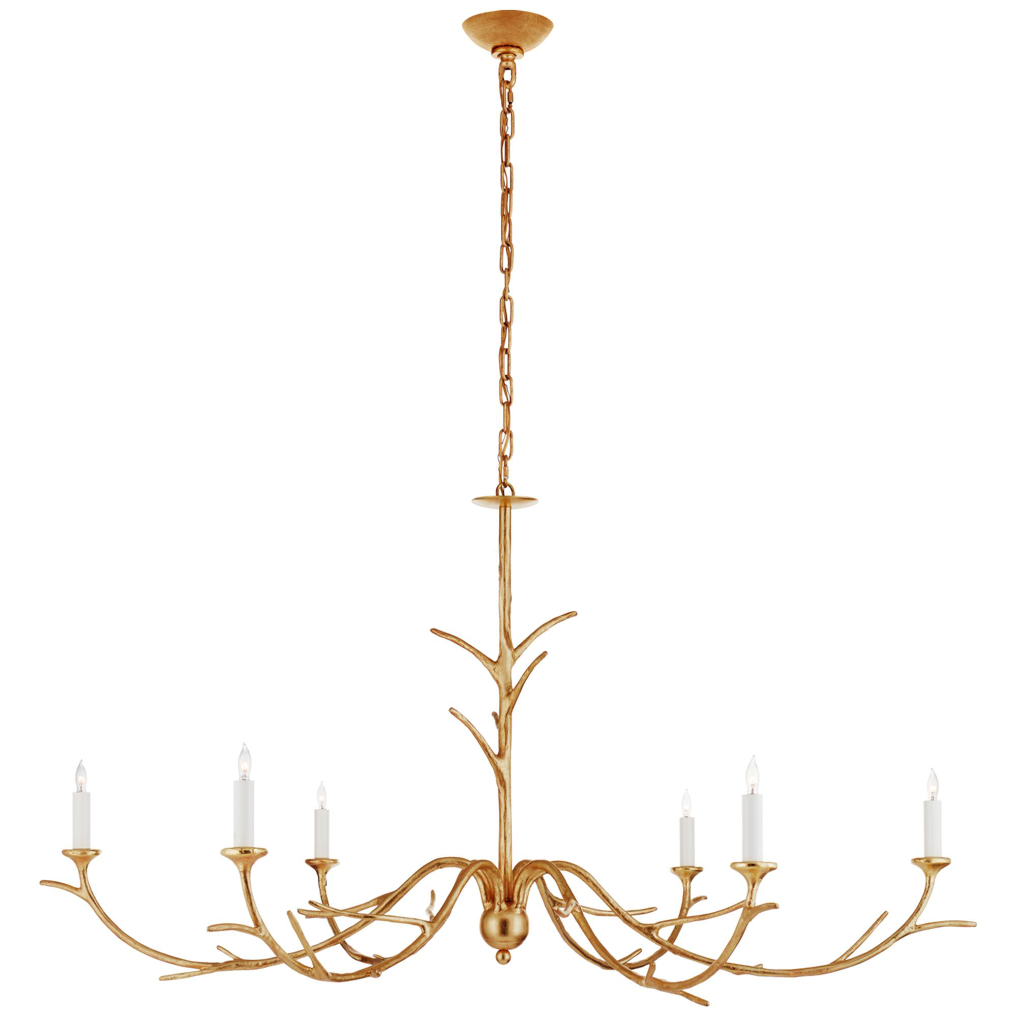 Shown in Antique Gold Leaf finish and No Option shade