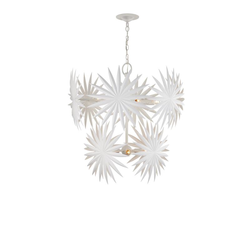 Marjorie Skouras Bismarkia 30 Inch Chandelier by Currey and Company