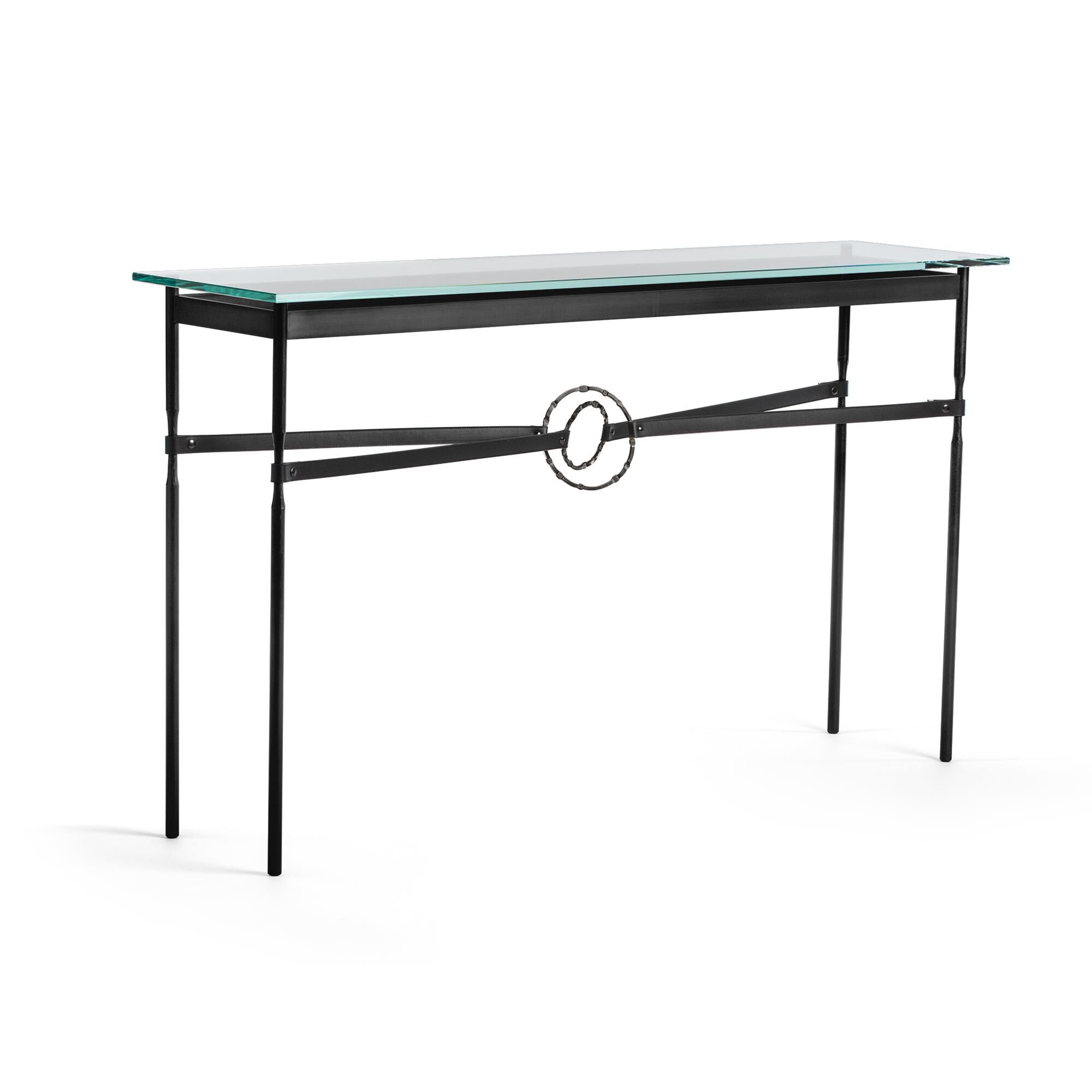 Shown in Black finish and Dark Smoke with Leather Black  accent