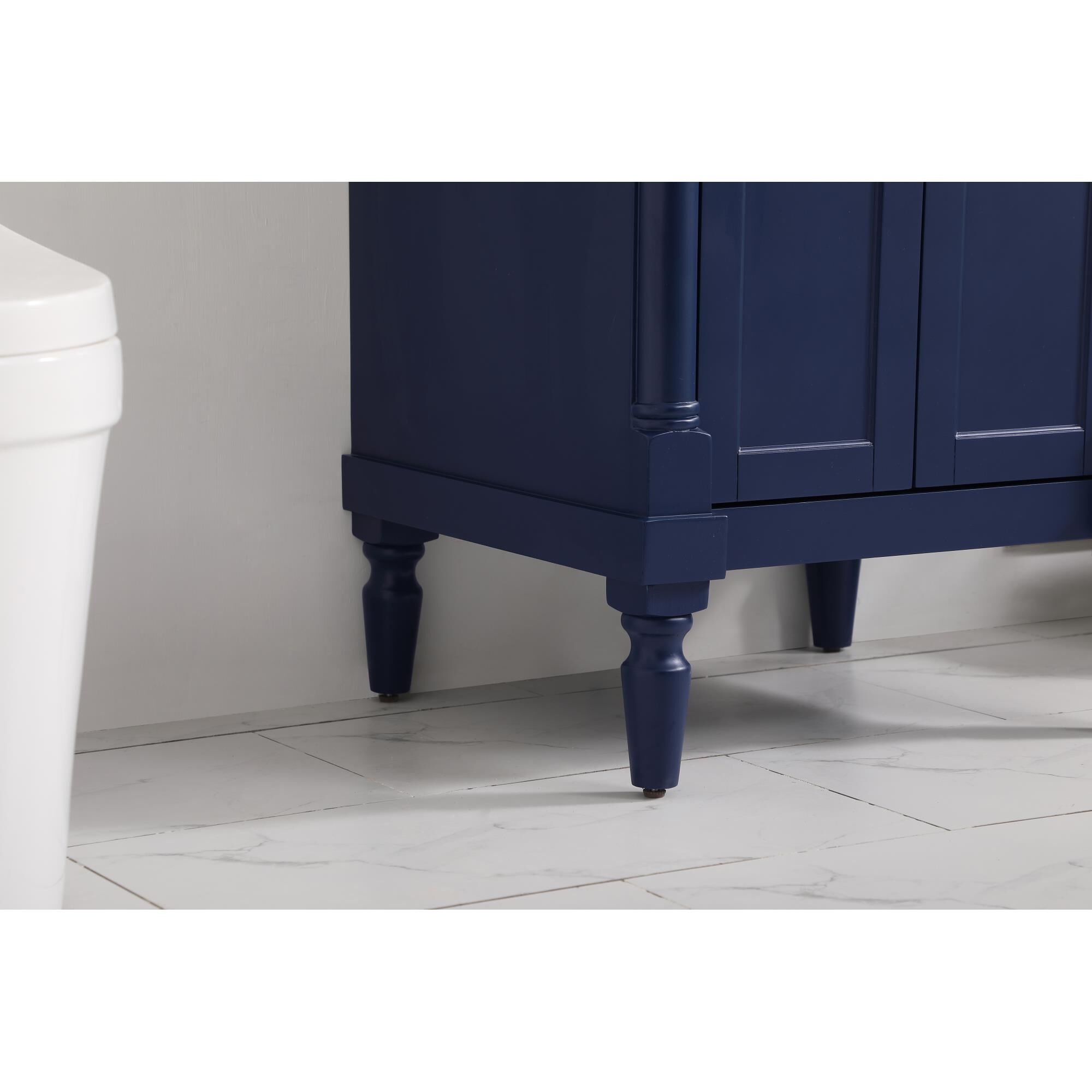 Shown in Blue finish