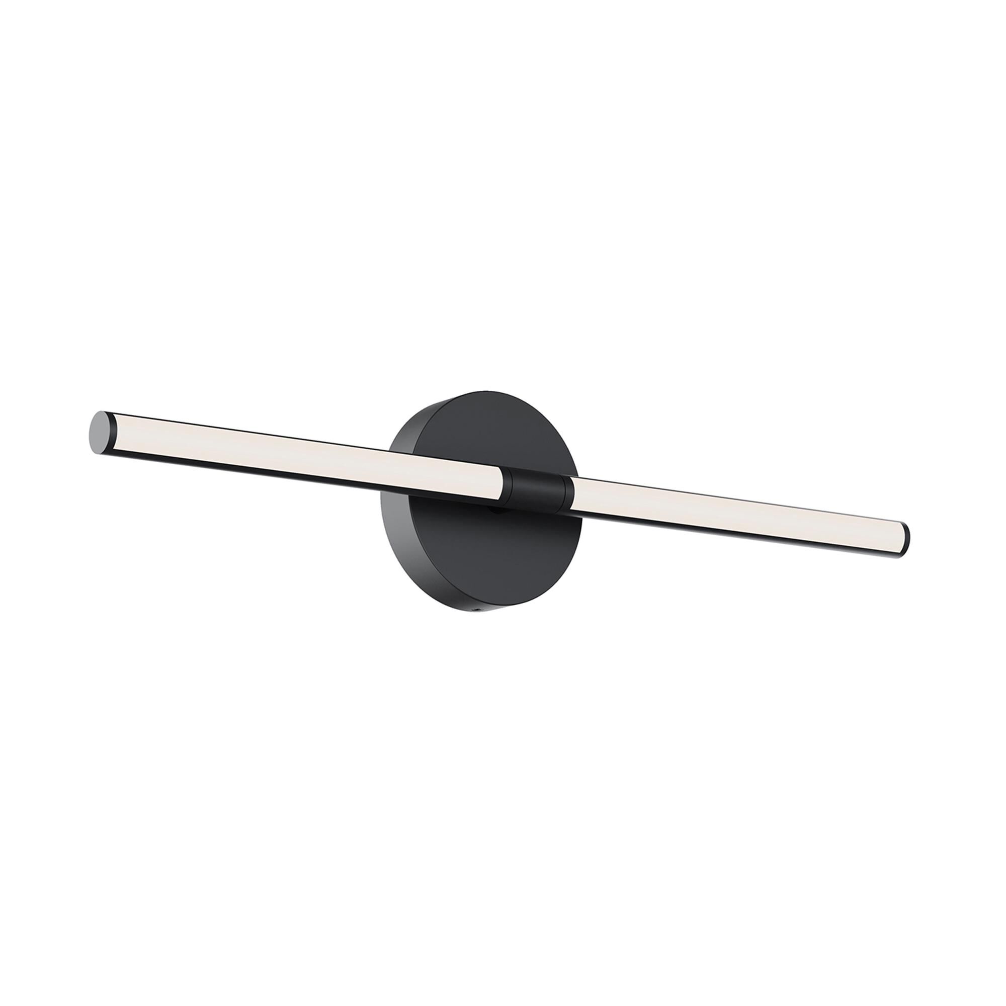 Shown in Black finish and White Acrylic glass