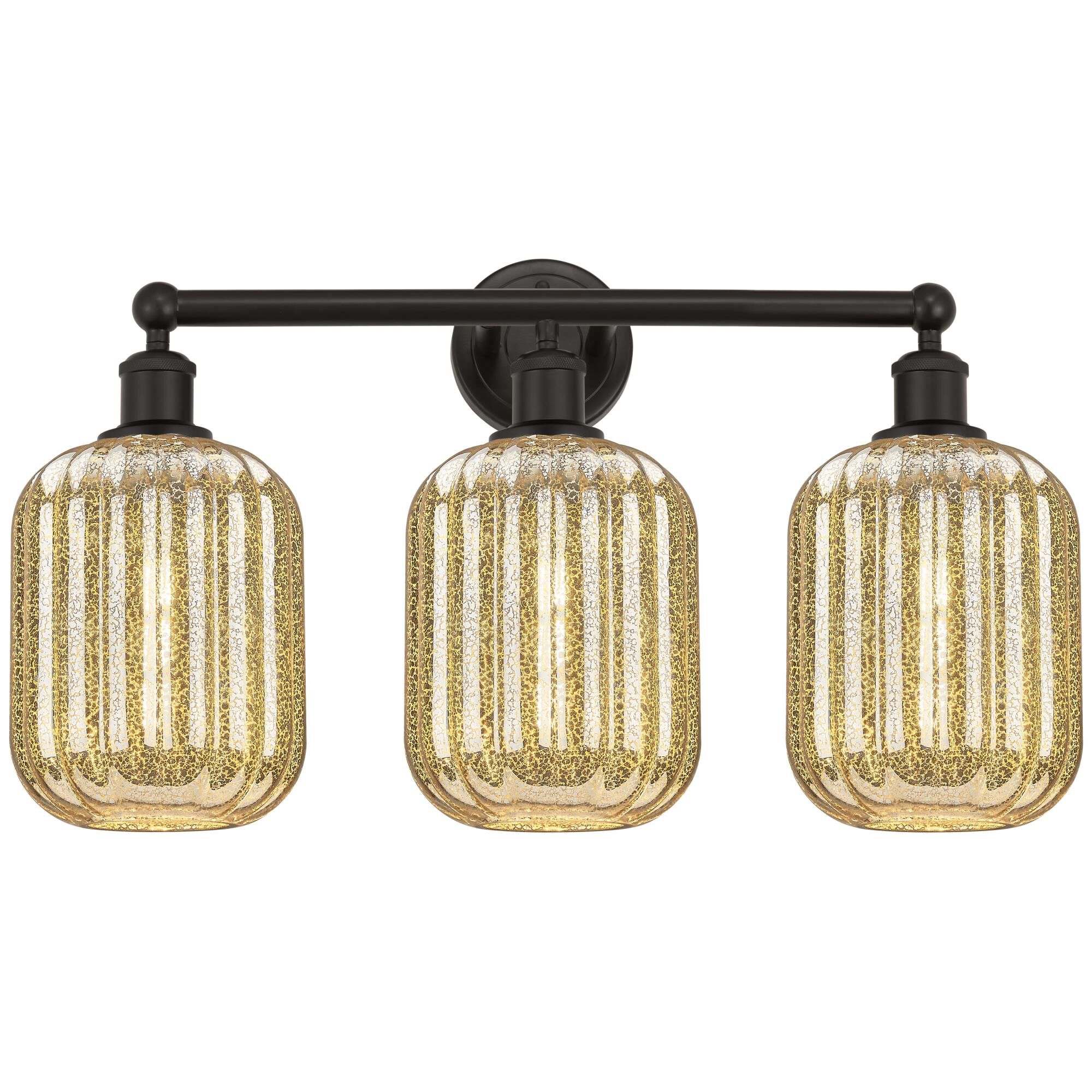 Shown in Oil Rubbed Bronze finish and Mercury glass