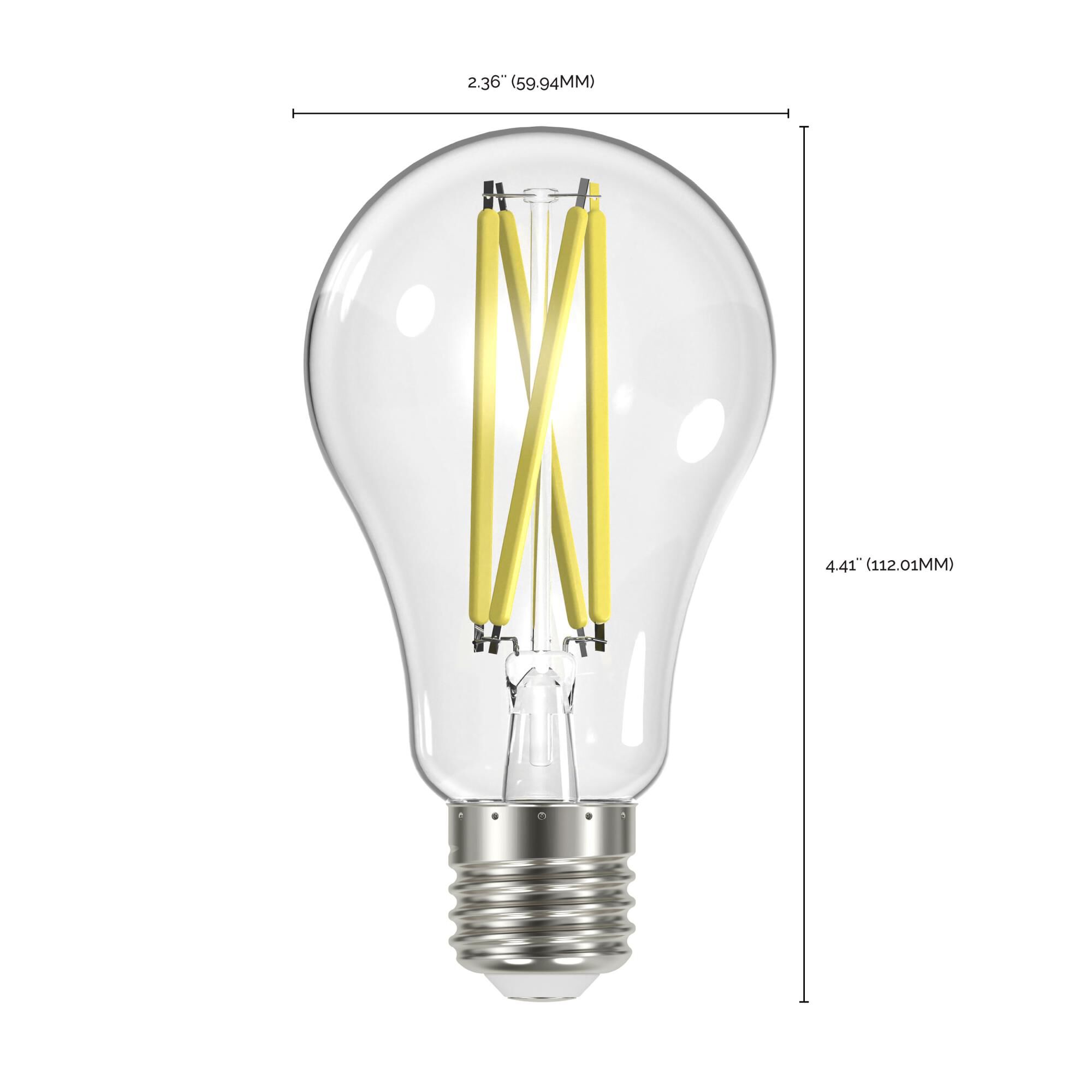 Dimmable 12.5 Watt 4000K A19 LED Light Bulb by Satco