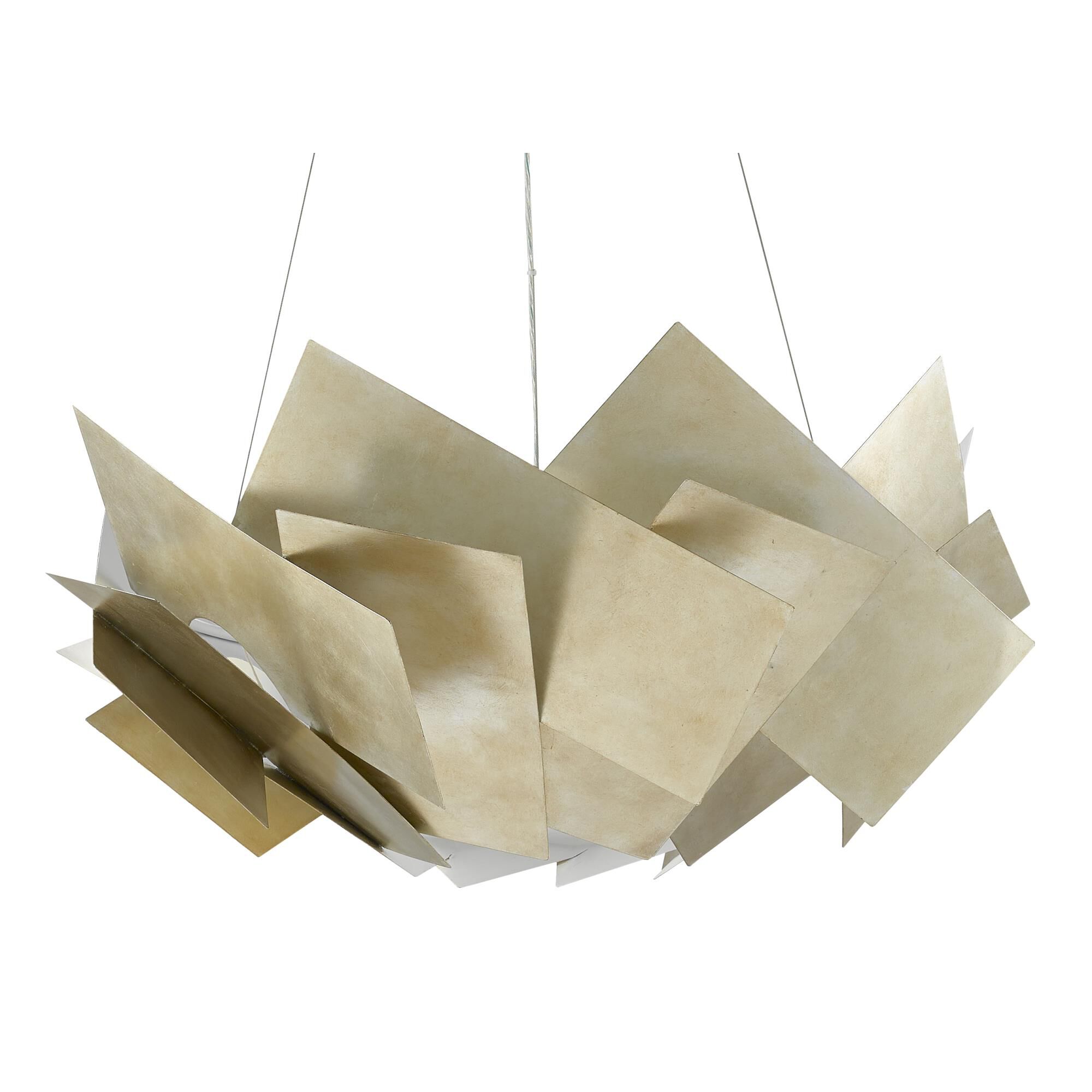 Artiste 3 Light Chandelier by Currey and Company