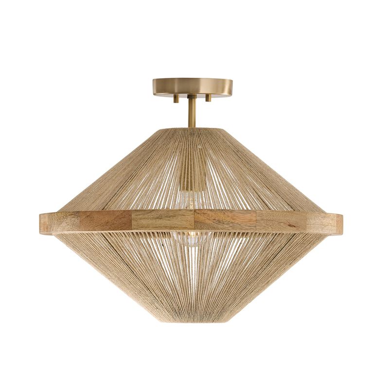 Maya 20 Inch Semi Flush Mount by Capital Lighting Fixture Company