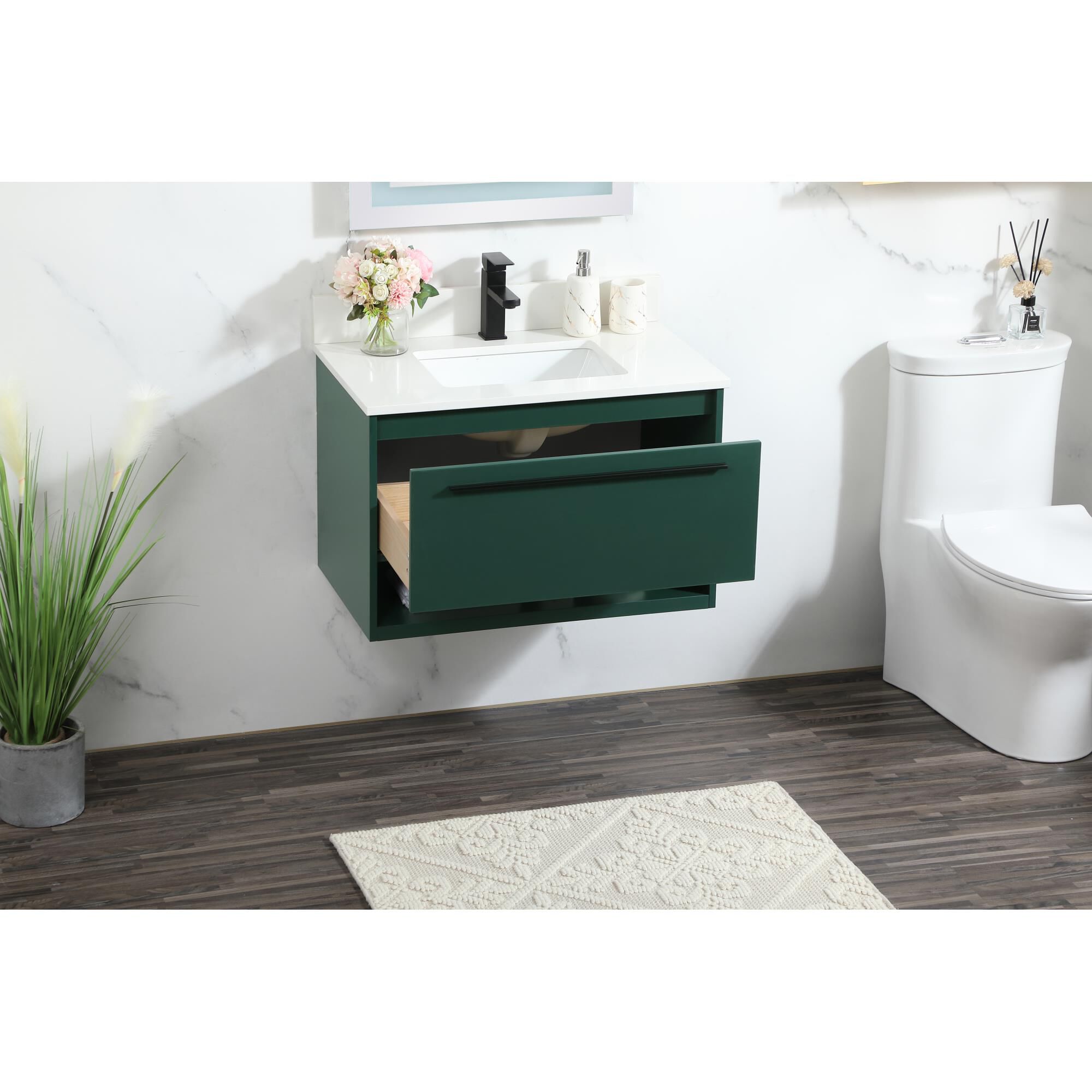 Shown in Green finish