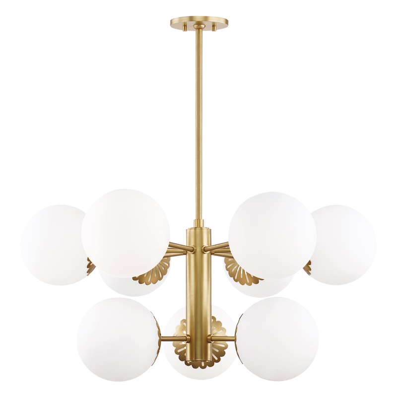 Paige 33 Inch Chandelier by Mitzi