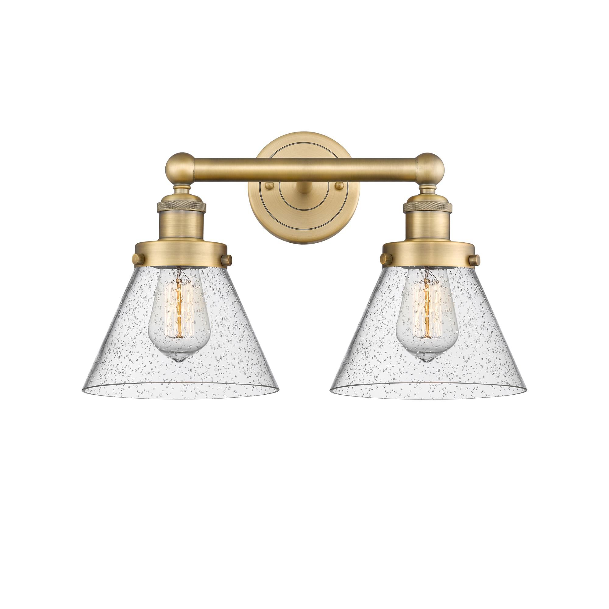 Bruno Marashlian Cone 15 Inch 2 Light Bath Vanity Light by Innovations Lighting