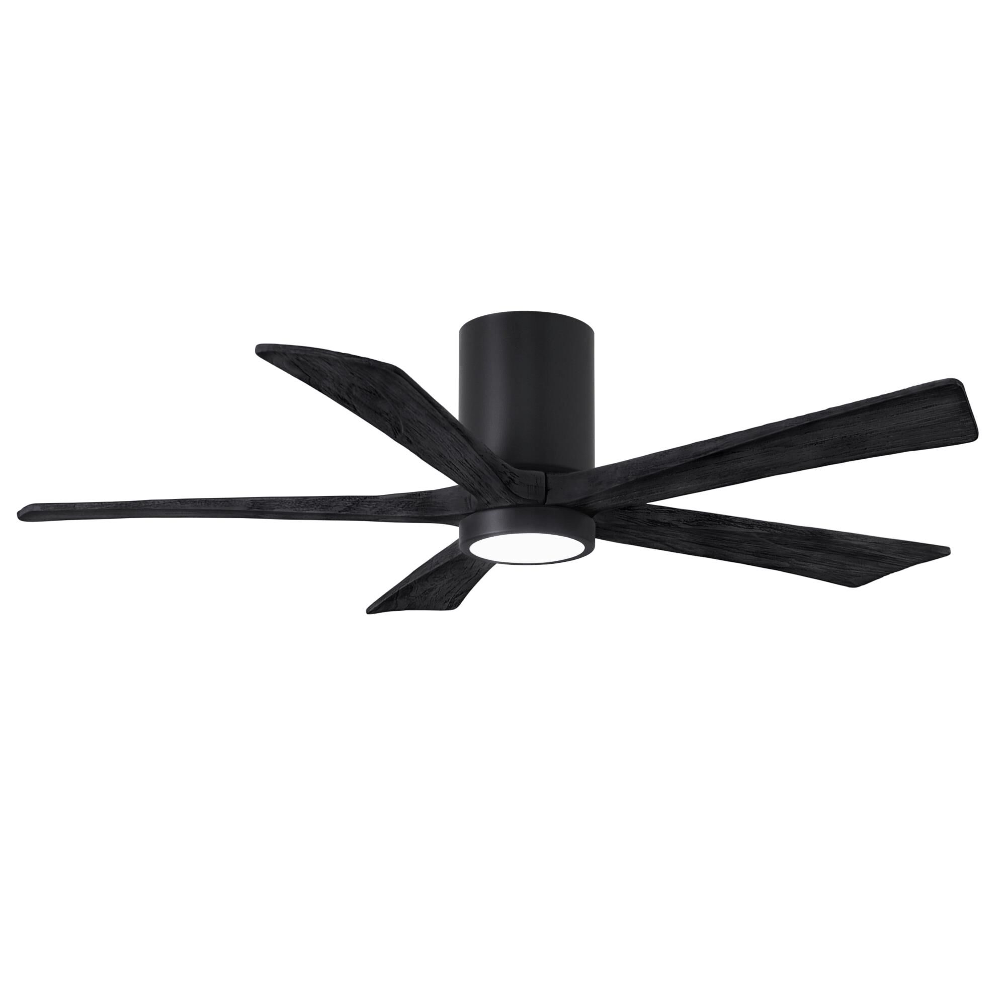 Irene 52 Inch Flush Mount Fan with Light Kit by Matthews Fan Company