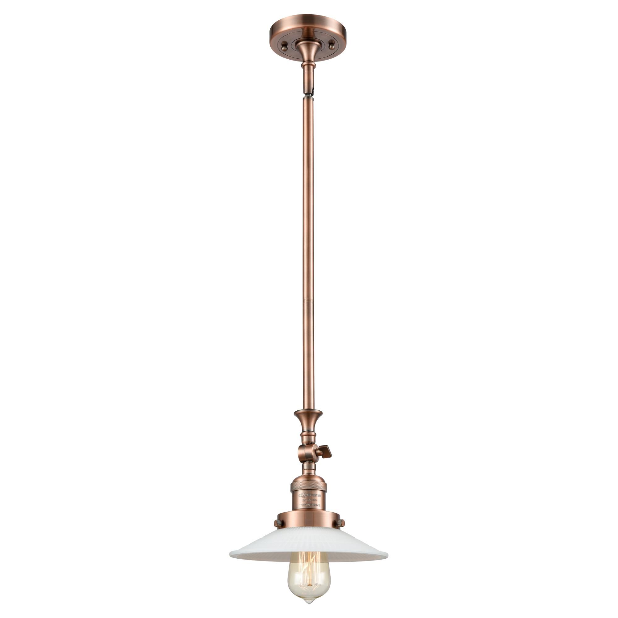 Innovations Lighting Bruno Marashlian Halophane 8 Inch LED Mini Pendant