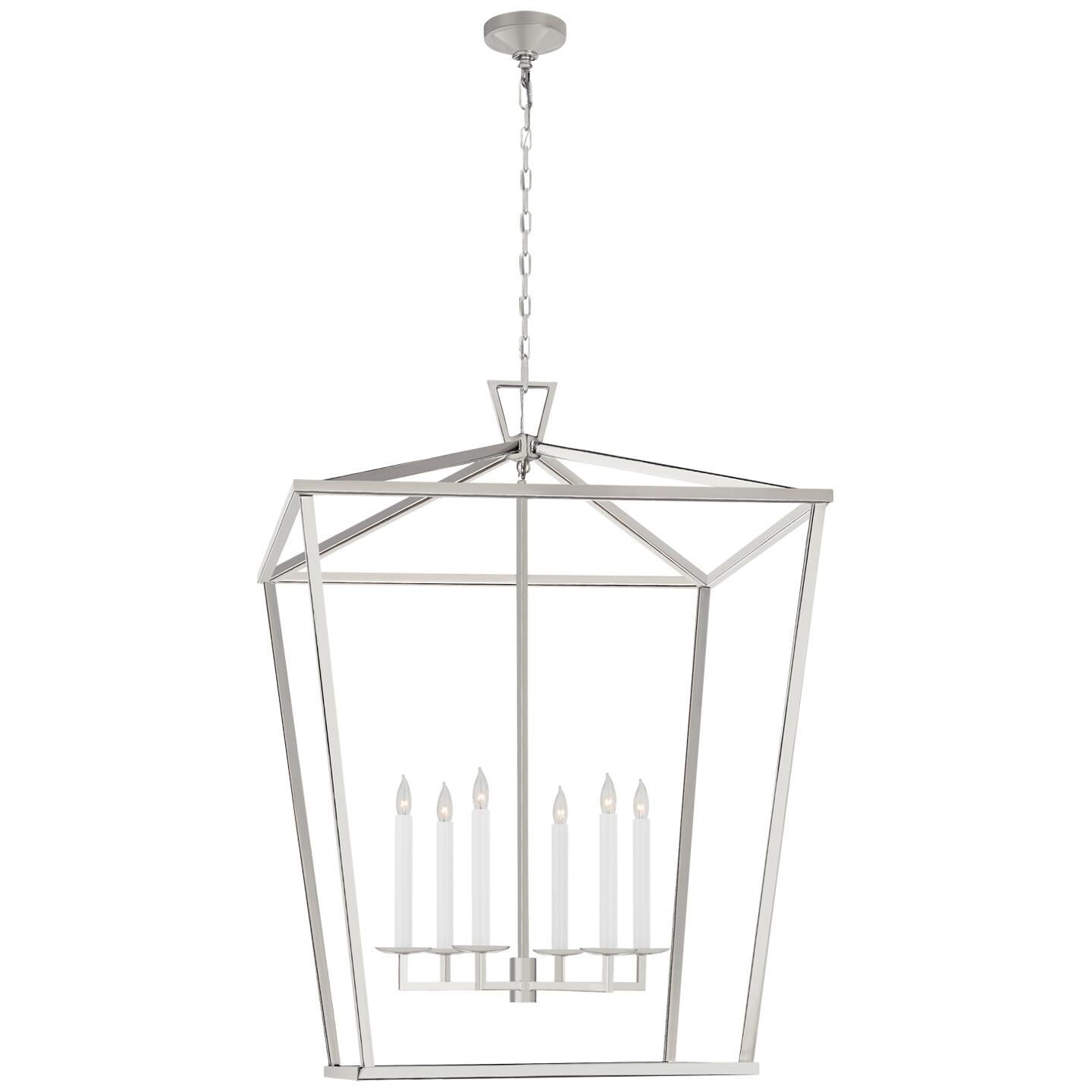 Chapman & Myers Darlana 36 Inch Cage Pendant by Visual Comfort Signature Collection