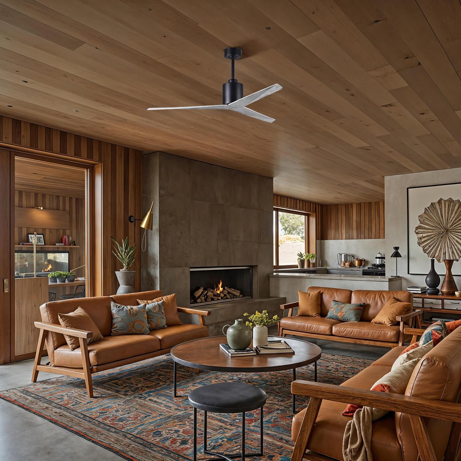 Eliza Outdoor Rated 56 Inch Ceiling Fan by Matthews Fan Company