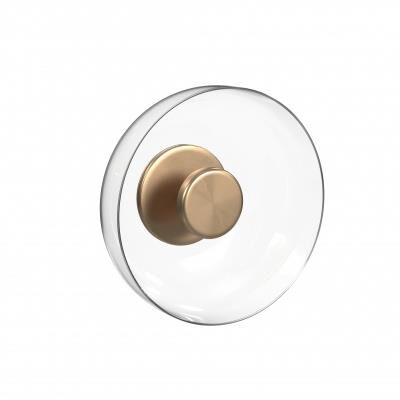Shown in Brushed Brass finish