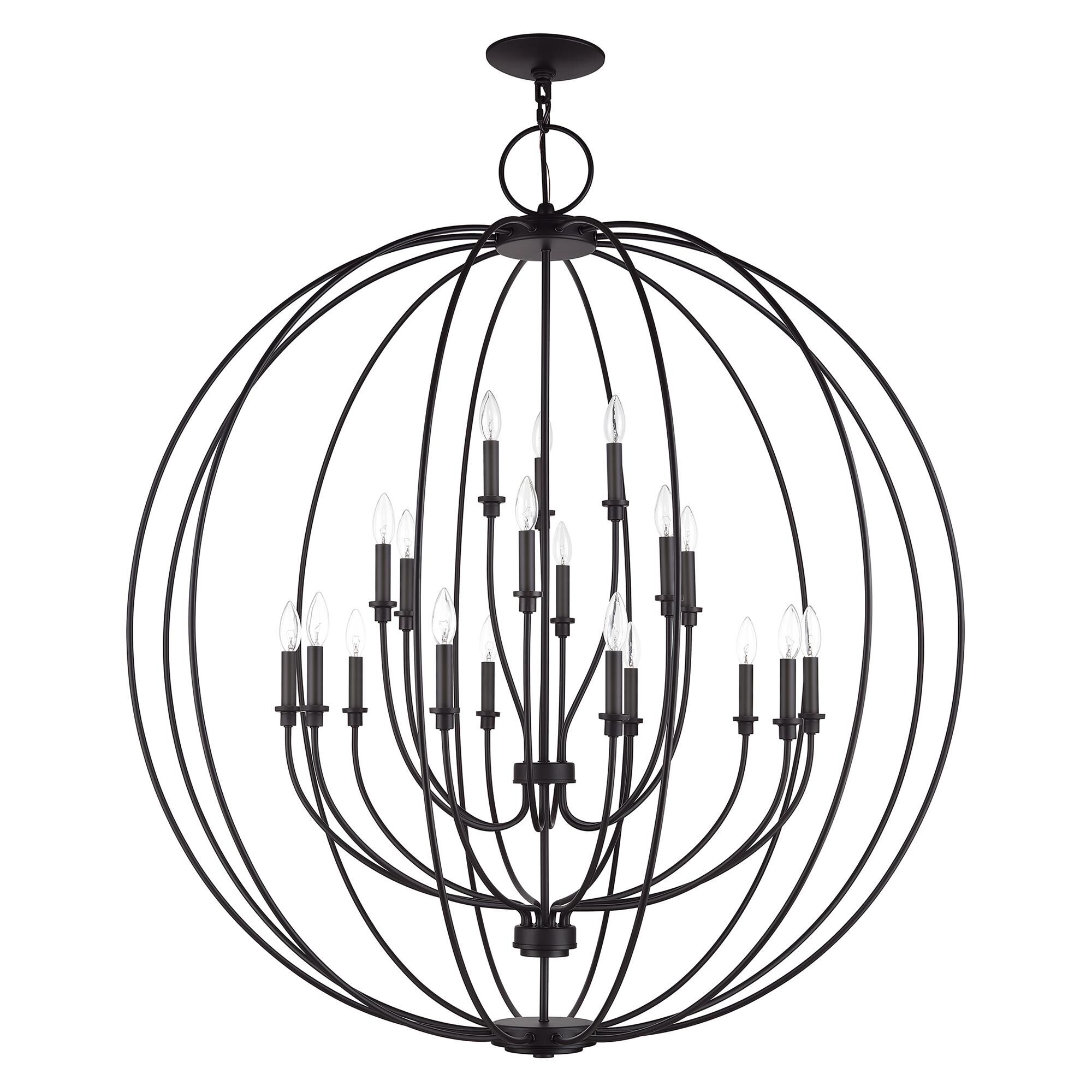 Milania 48 Inch Cage Pendant by Livex Lighting